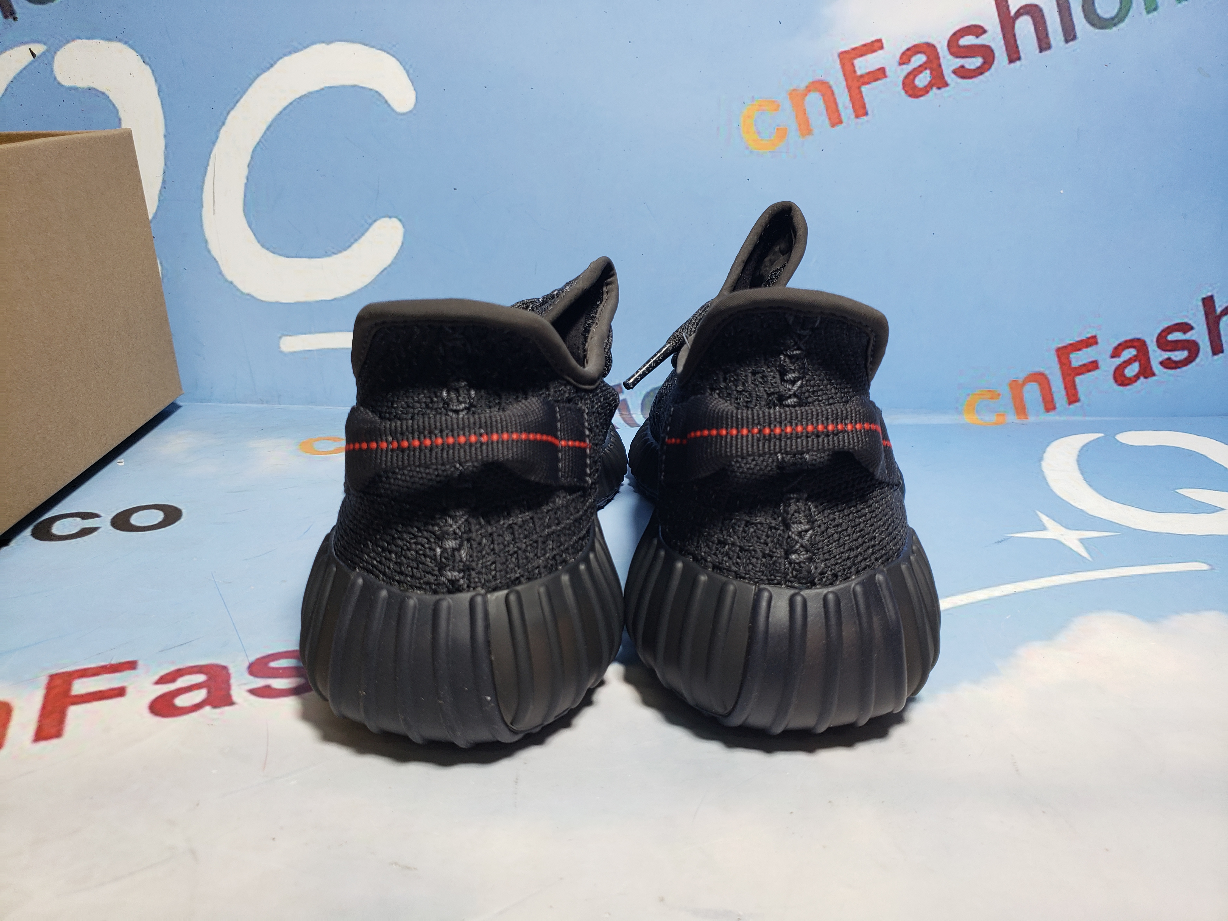 PKGoden Yeezy Boost 350 V2 Static Black (Reflective),FU9007