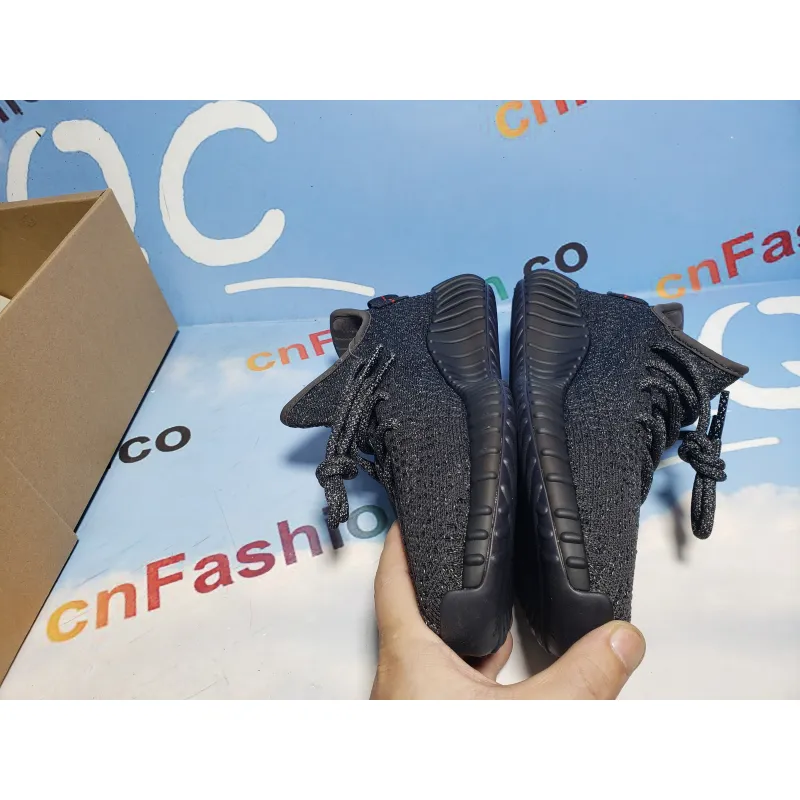 PKGoden Yeezy Boost 350 V2 Static Black (Reflective),FU9007