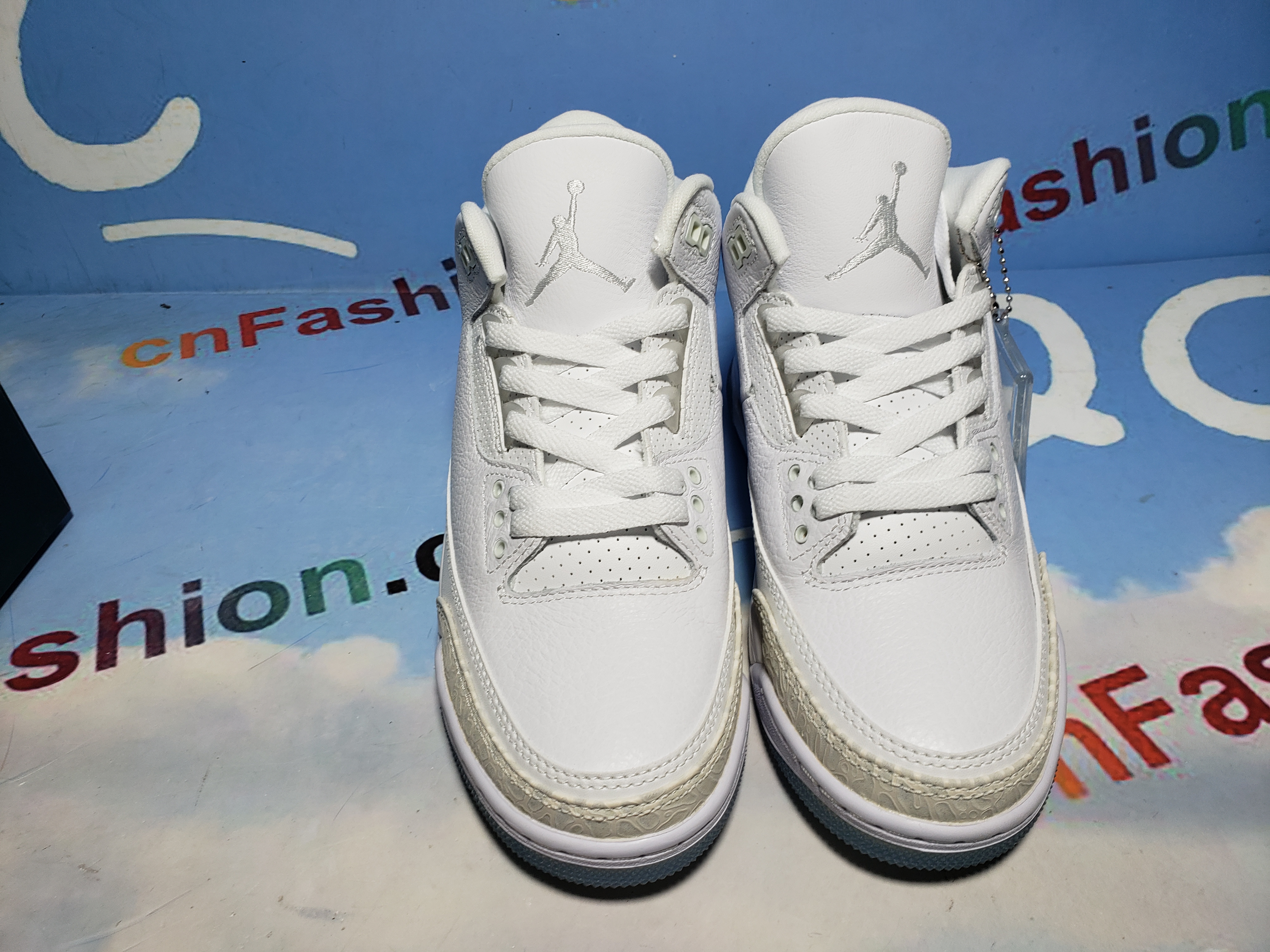 PKGoden Jordan 3 Retro Pure White (2018),136064-111