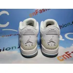 PKGoden Jordan 3 Retro Pure White (2018),136064-111