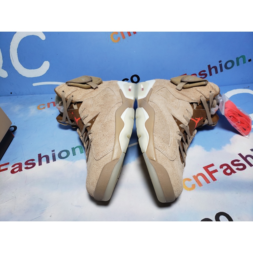 PKGoden Jordan 6 Retro Travis Scott British Khaki
