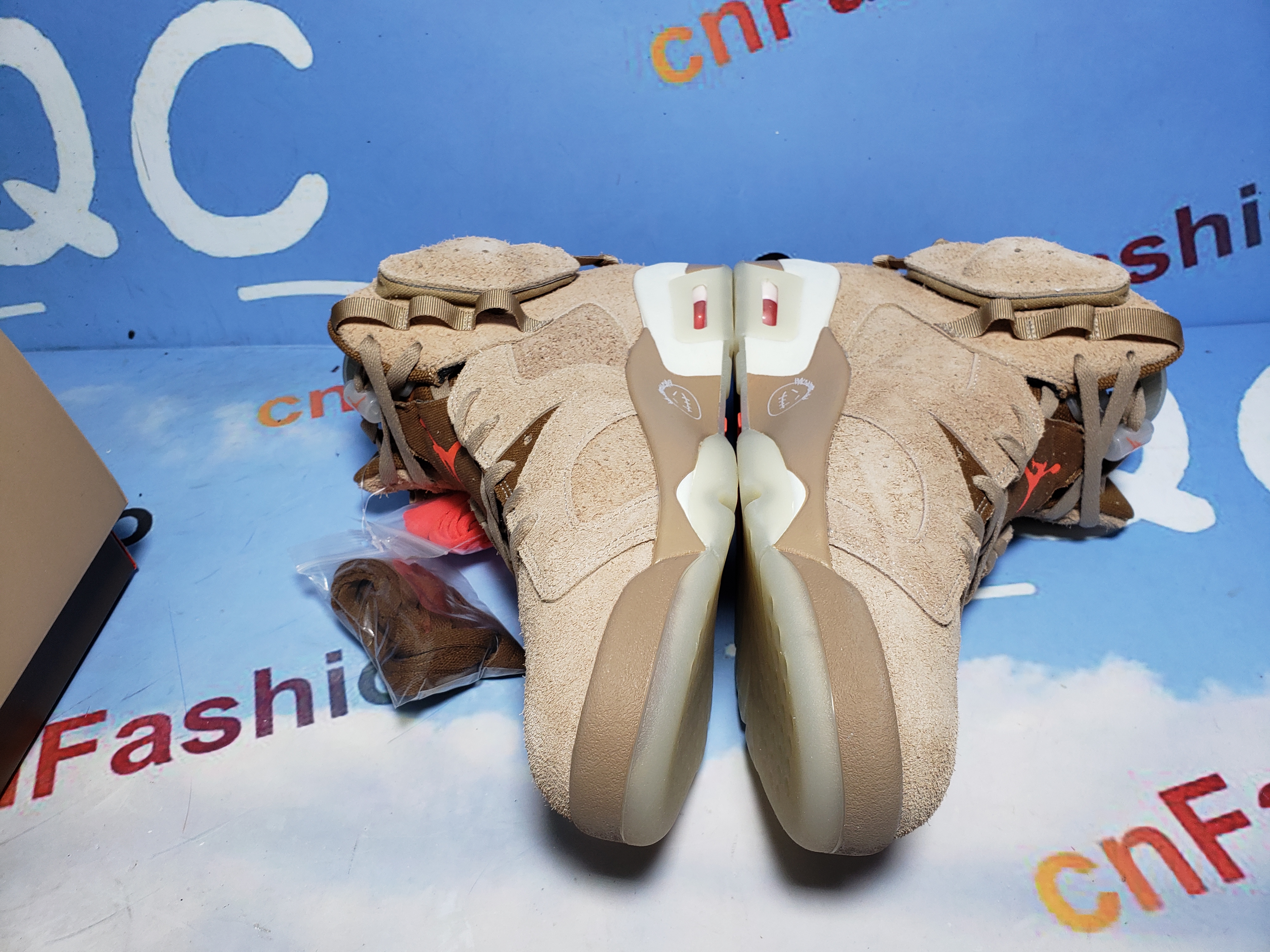 PKGoden Jordan 6 Retro Travis Scott British Khaki