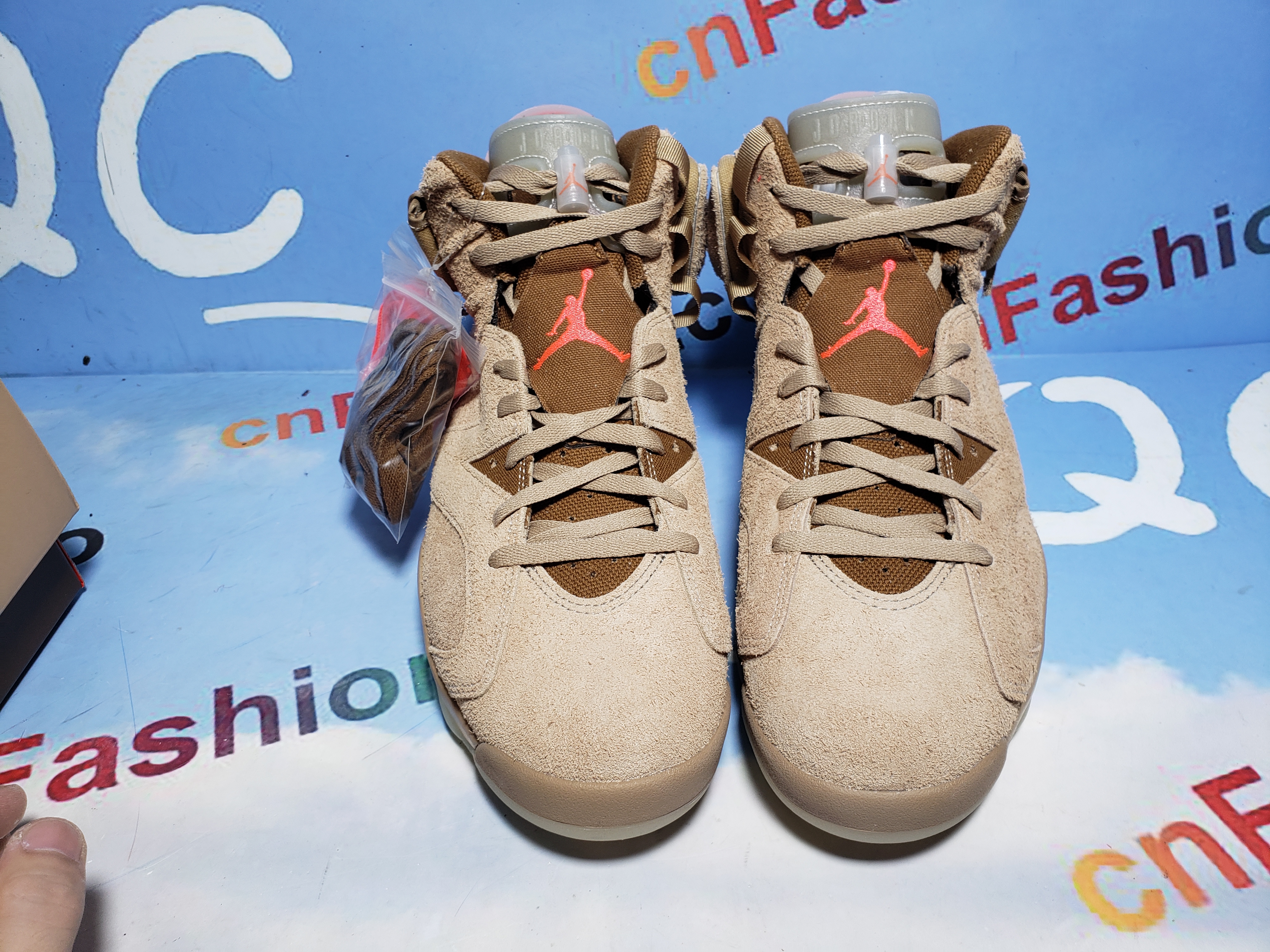PKGoden Jordan 6 Retro Travis Scott British Khaki