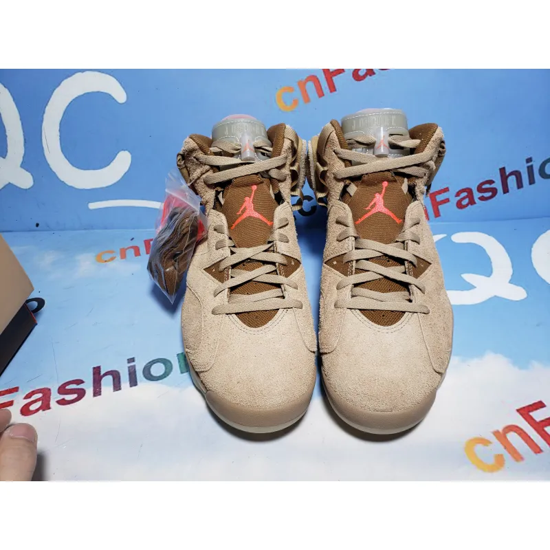 PKGoden Jordan 6 Retro Travis Scott British Khaki