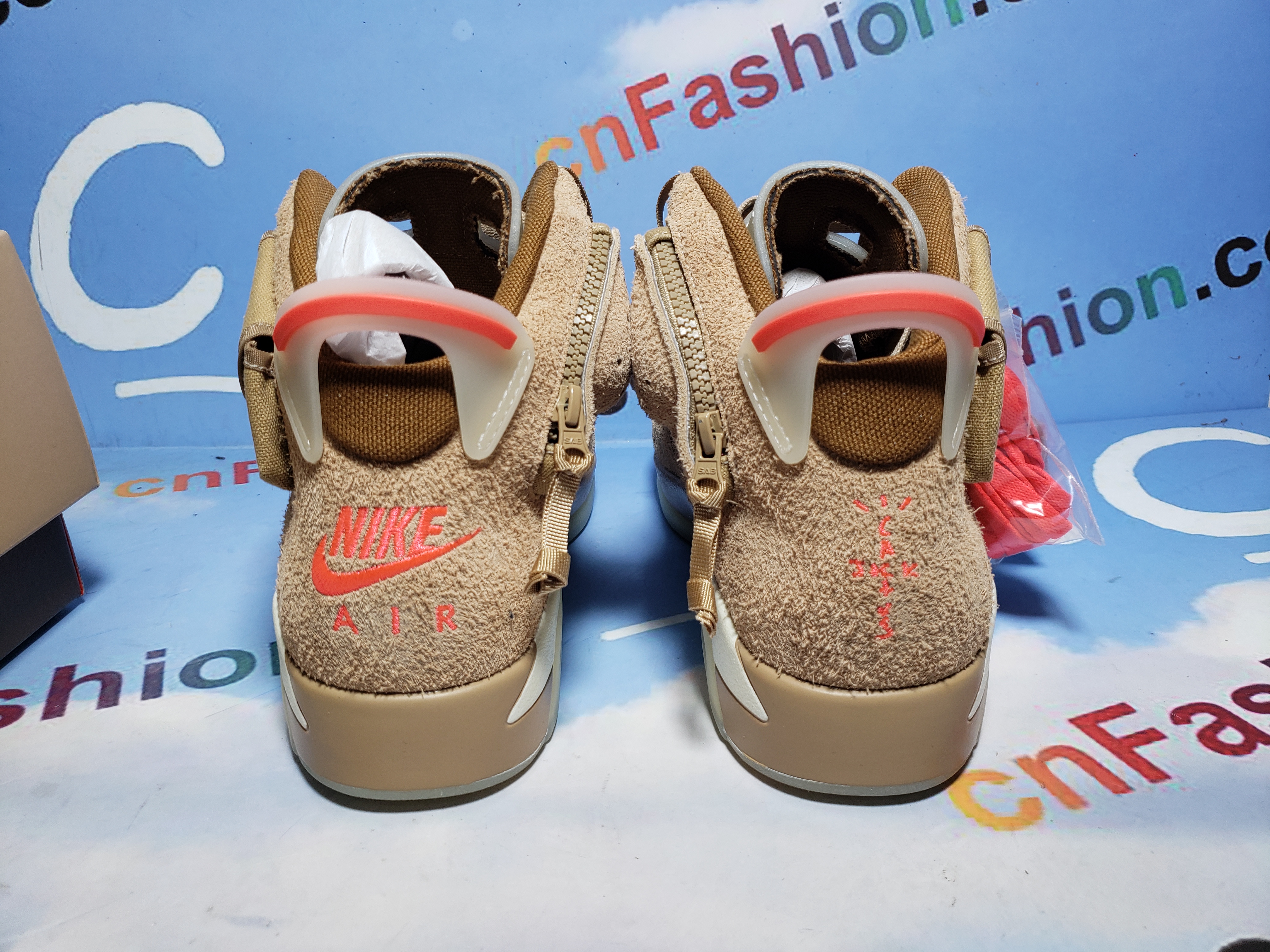 PKGoden Jordan 6 Retro Travis Scott British Khaki