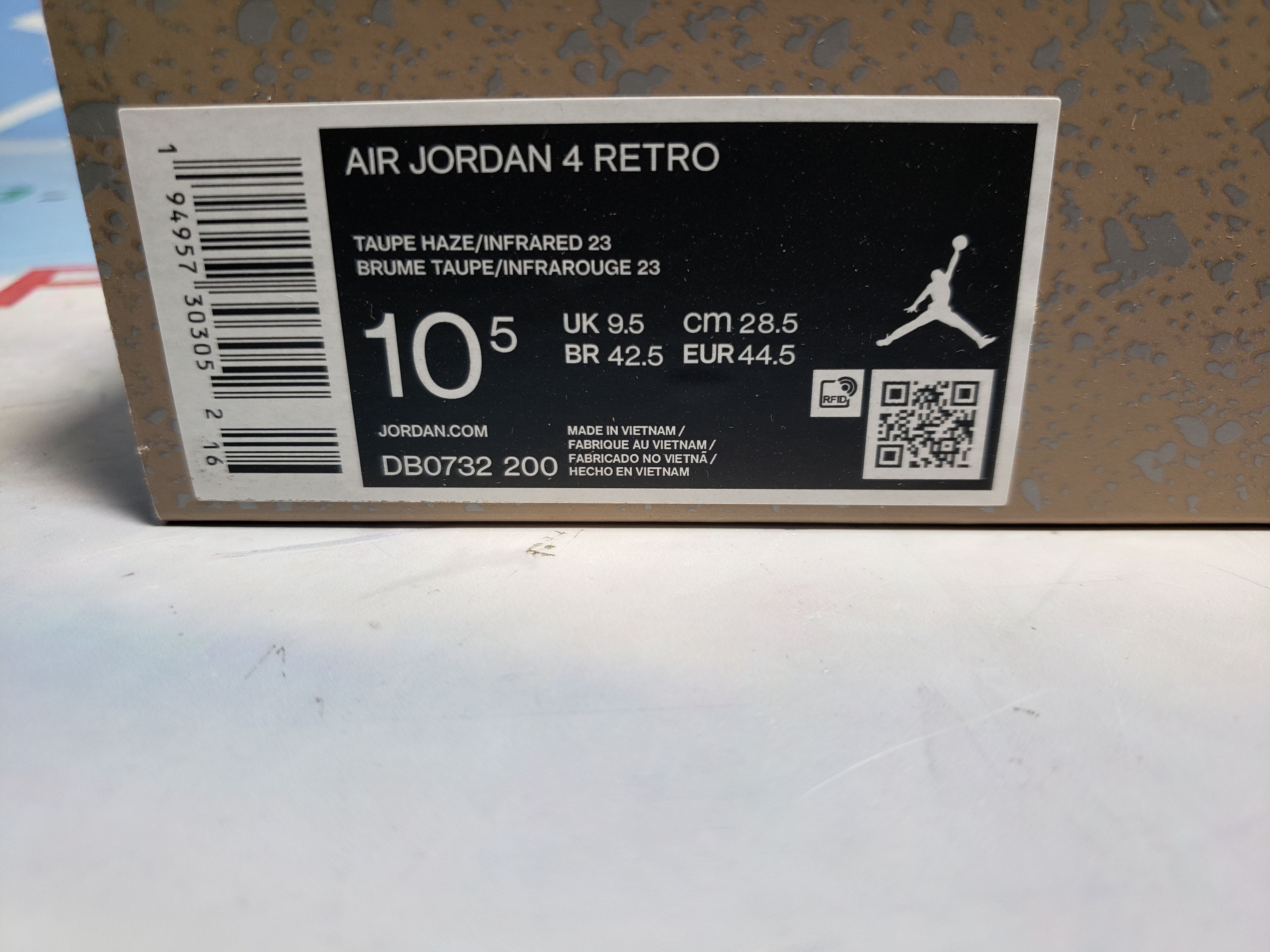 OG Jordan 4 Retro Taupe Haze,DB0732-200