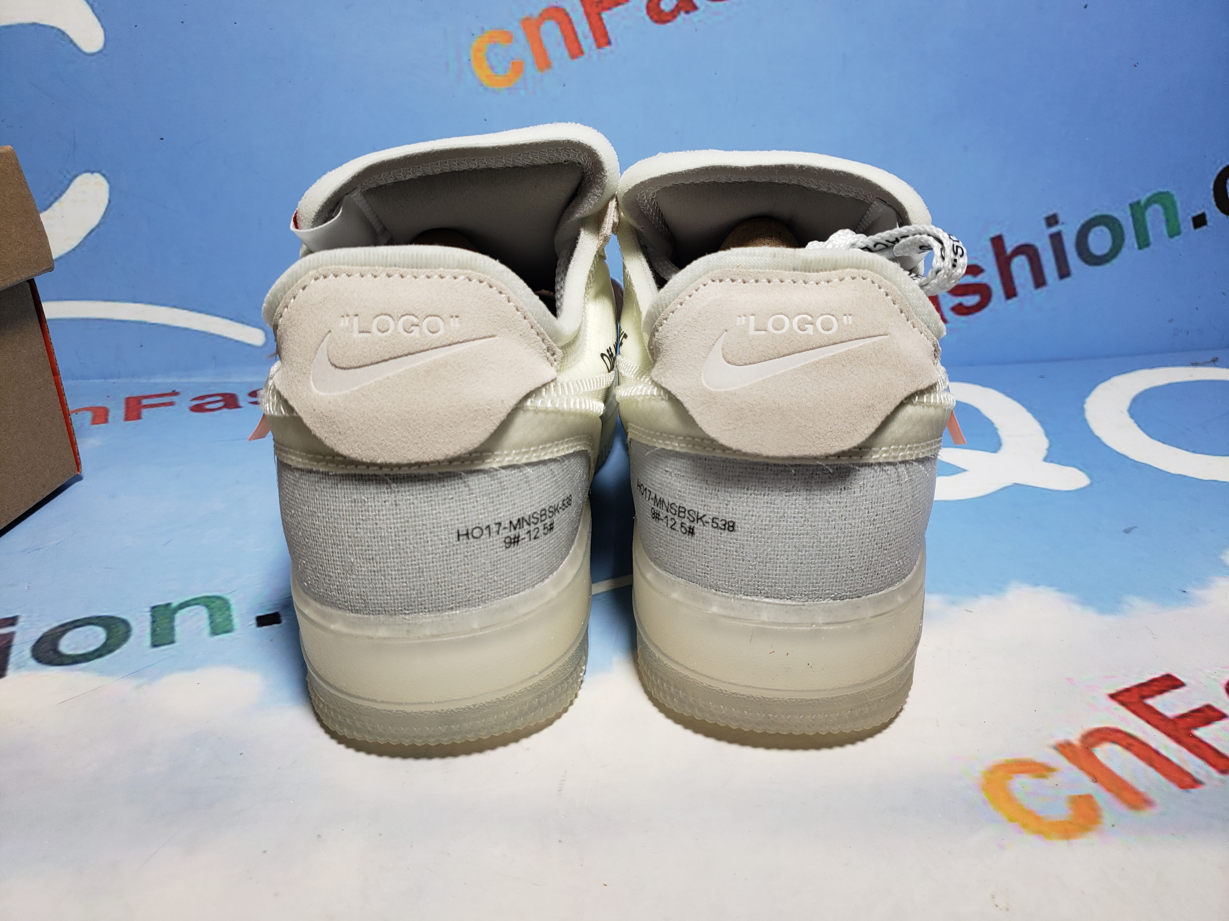 PKGoden Air Force 1 Low Off-White White