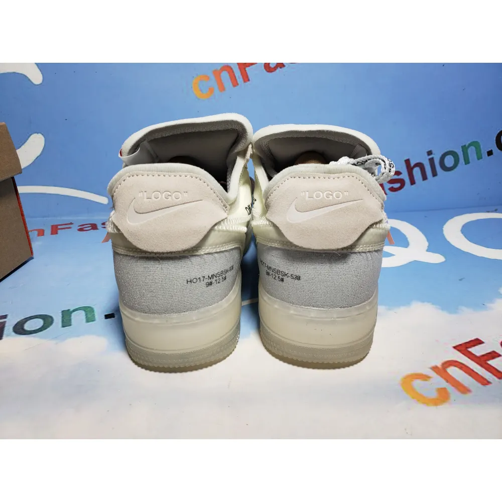 PKGoden Air Force 1 Low Off-White White