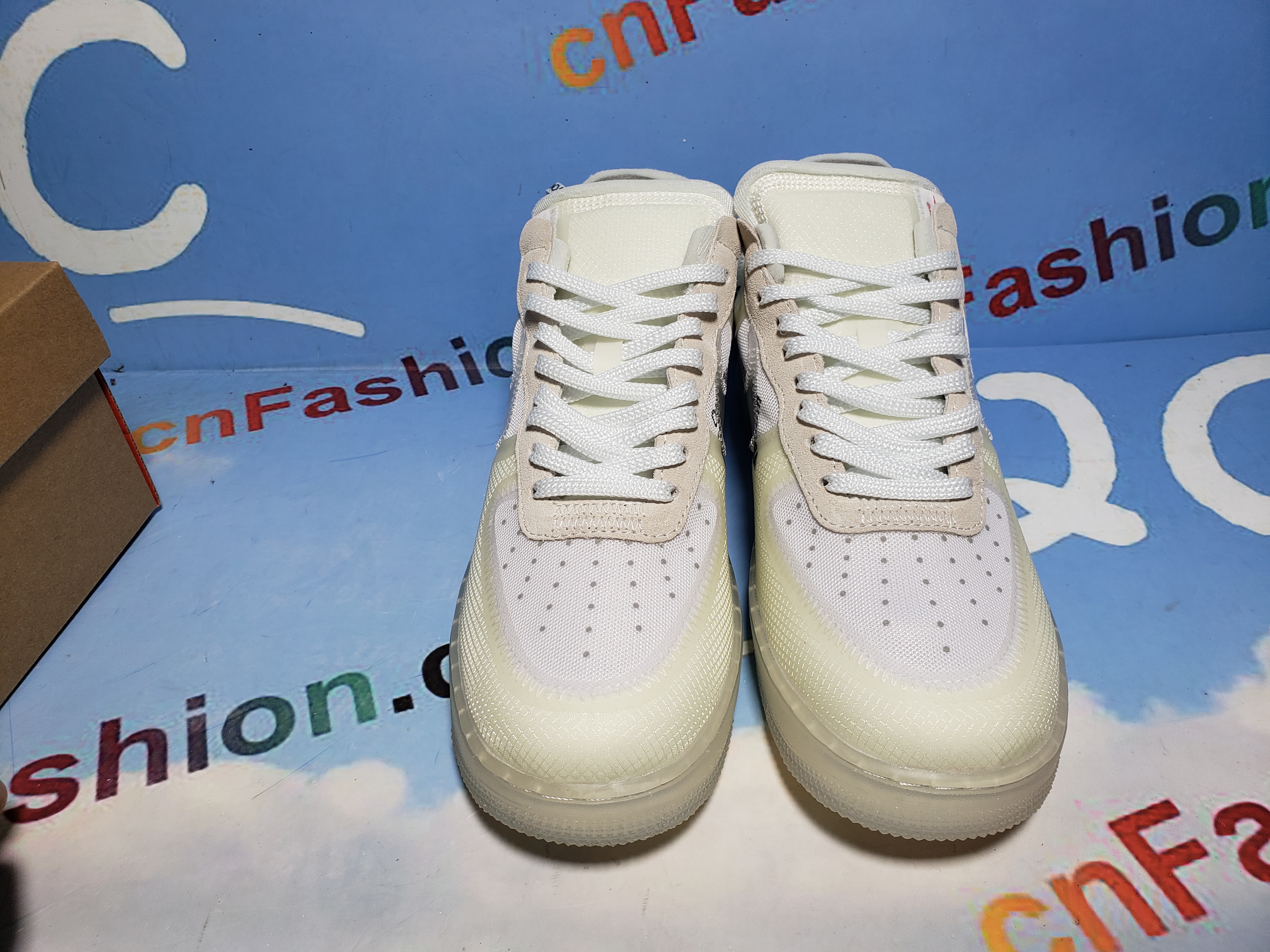 PKGoden Air Force 1 Low Off-White White