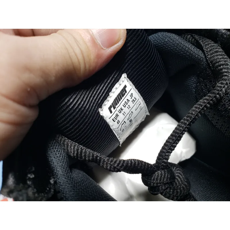 PKGoden Balenciaga 7th Runner Black And Red Characters 677402 W3RB1 0102