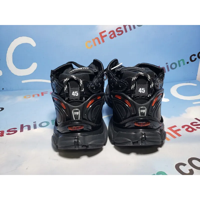 PKGoden Balenciaga 7th Runner Black And Red Characters 677402 W3RB1 0102
