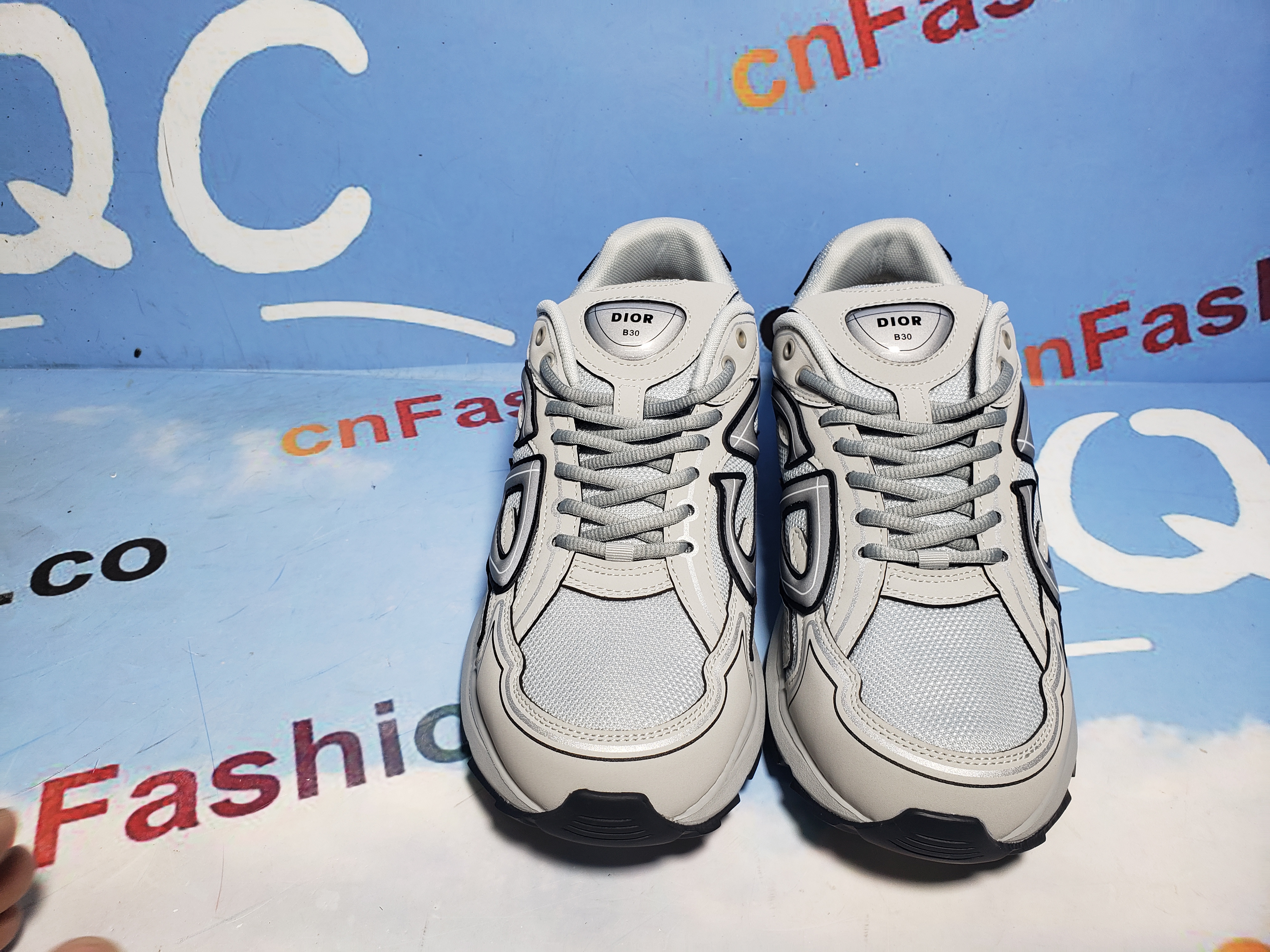 PKGoden Dior B30 Light Grey Sneakers Grey 3SN279ZND-H860