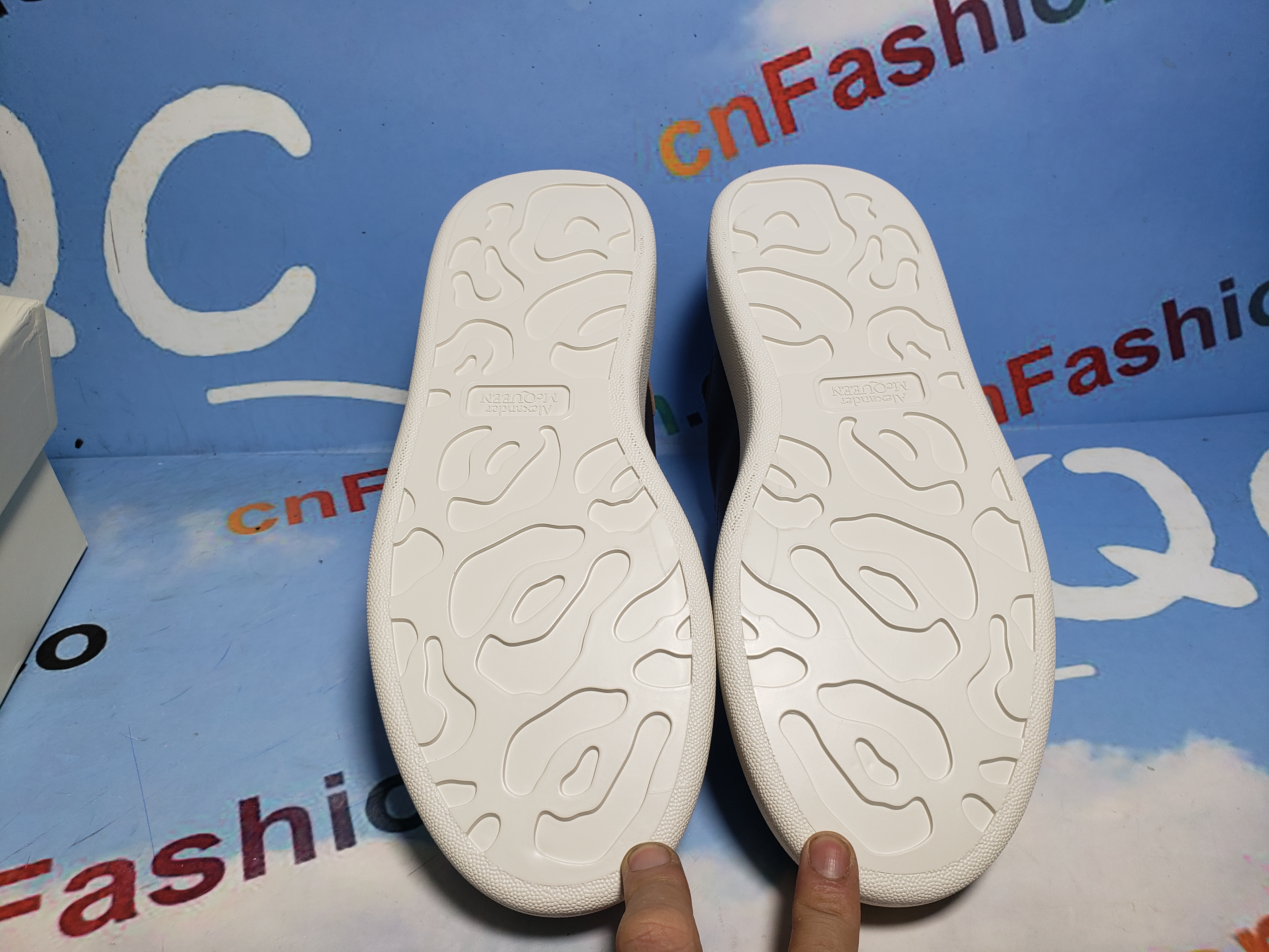 PKGoden Alexander McQueen Sneaker Black and White