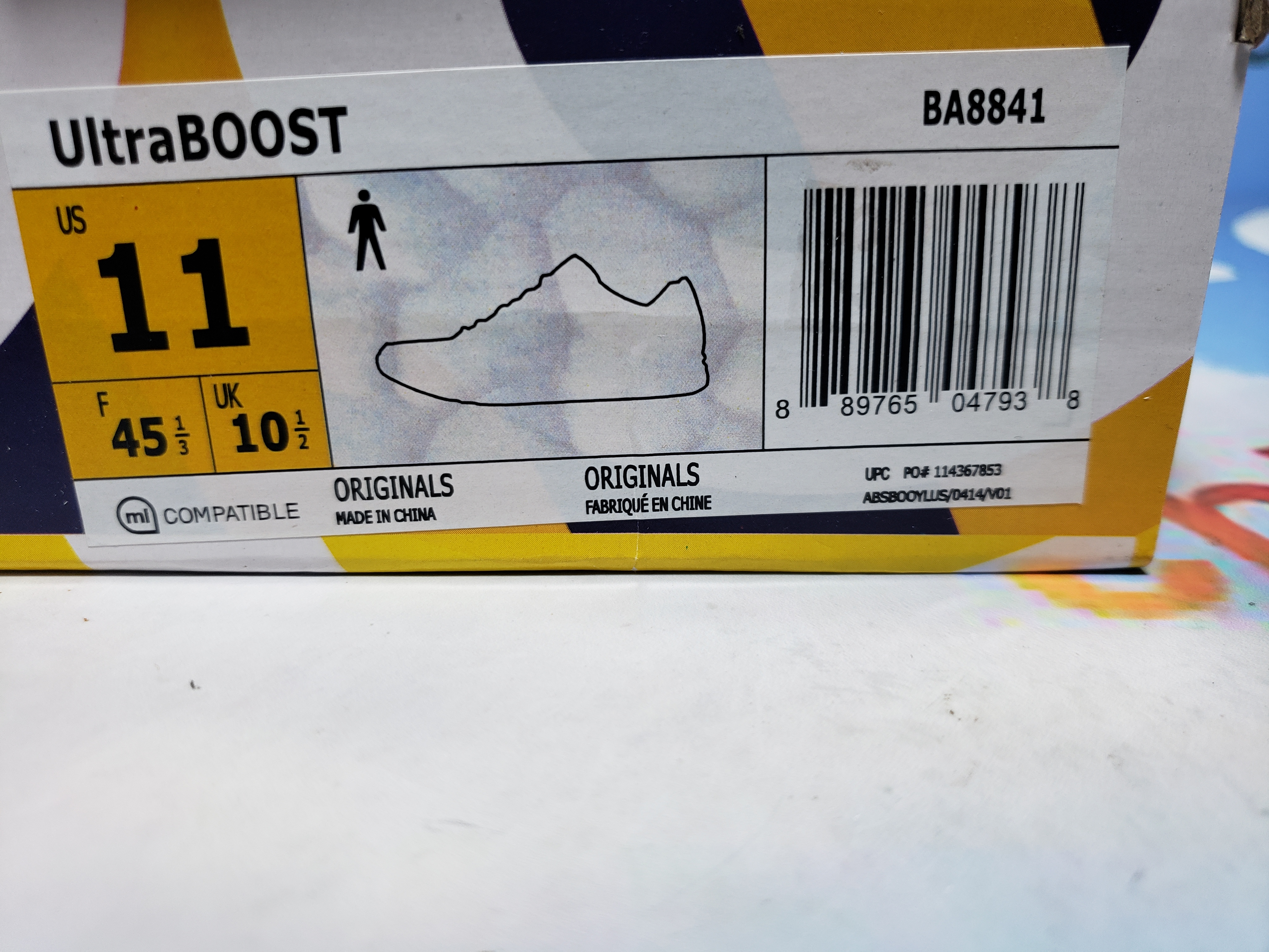 BMLin Ultra Boost 3.0 Triple White, BA8841
