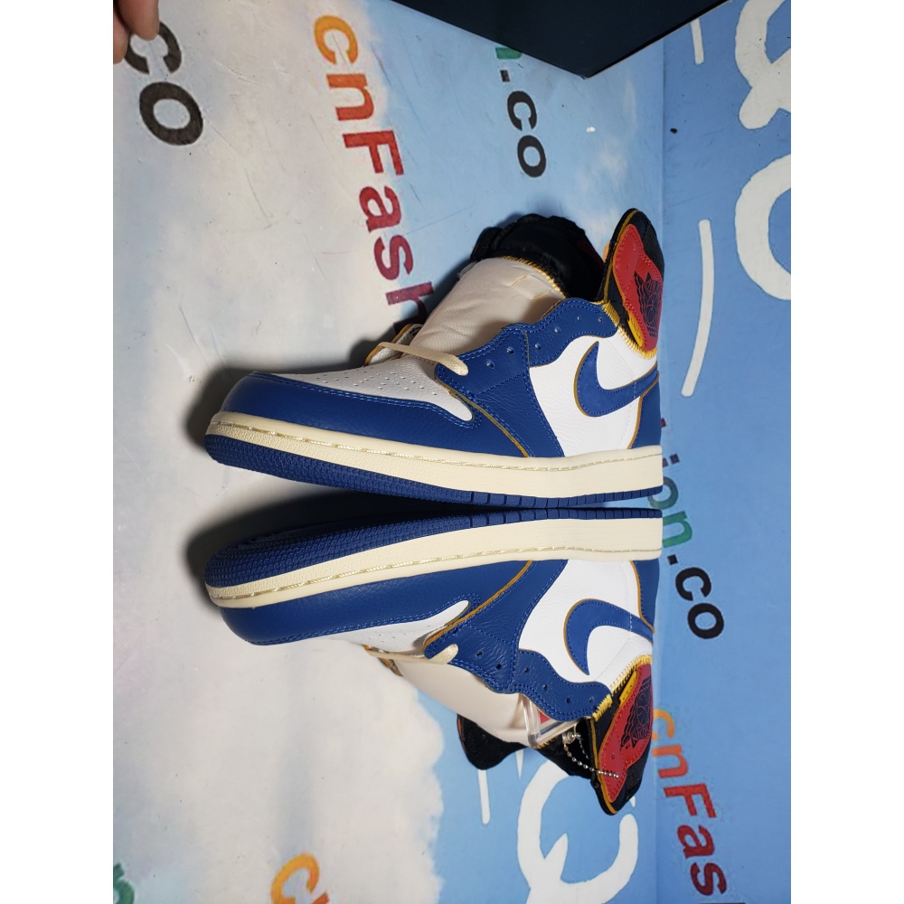 PKGoden Air Jordan 1 Retro High Union Los Angeles Blue Toe