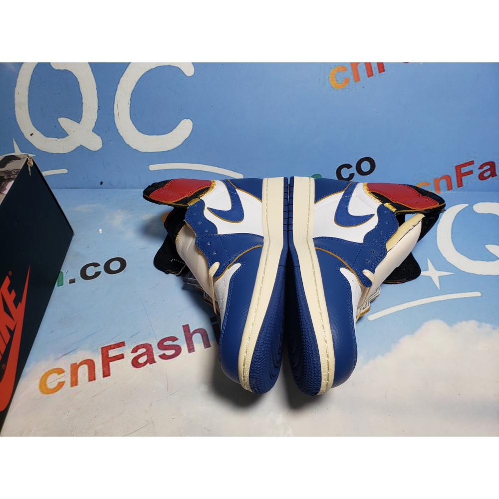 PKGoden Air Jordan 1 Retro High Union Los Angeles Blue Toe
