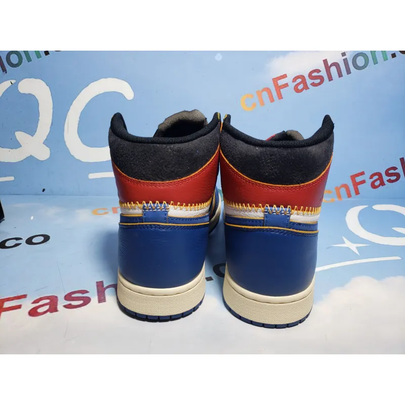 PKGoden Air Jordan 1 Retro High Union Los Angeles Blue Toe
