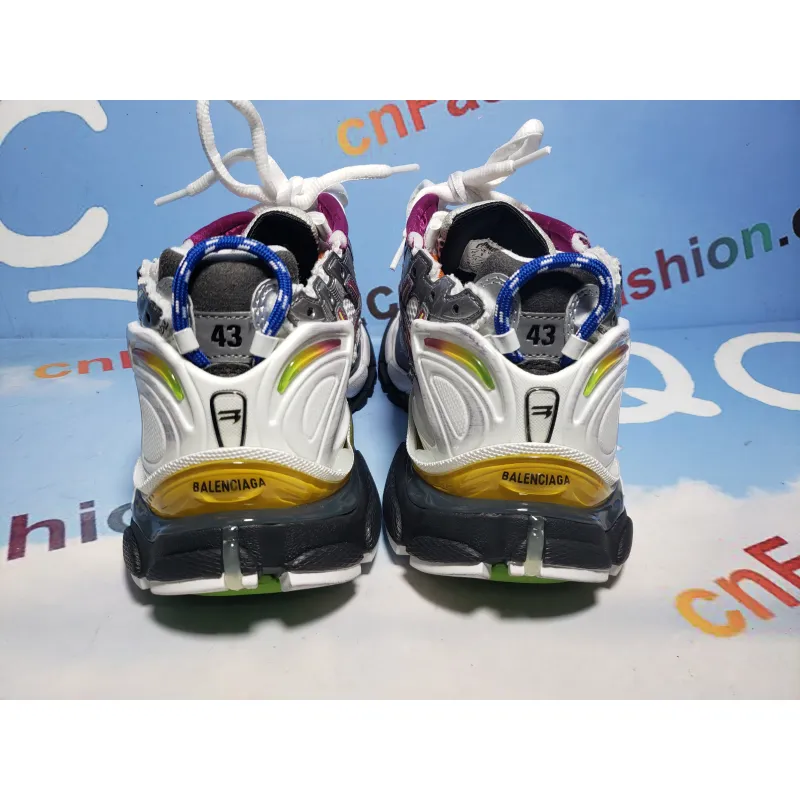 PKGoden Balenciaga 7th Runner Silver Purple 677403W3RB68123