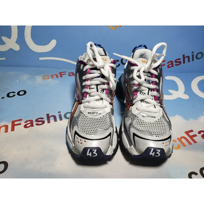 PKGoden Balenciaga 7th Runner Silver Purple 677403W3RB68123