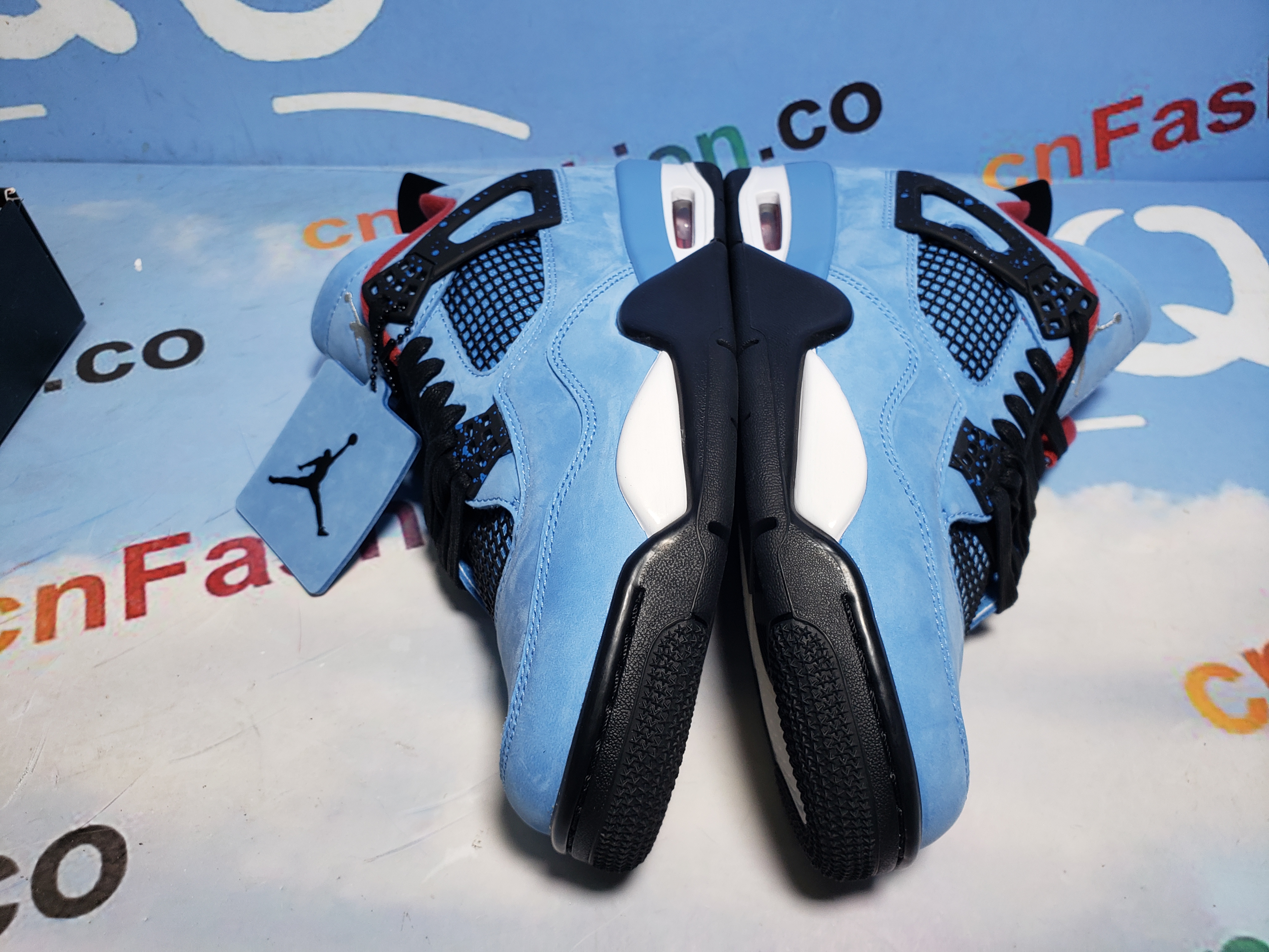 PKGoden Air Jordan 4 Retro Travis Scott Cactus Jack,308497-406