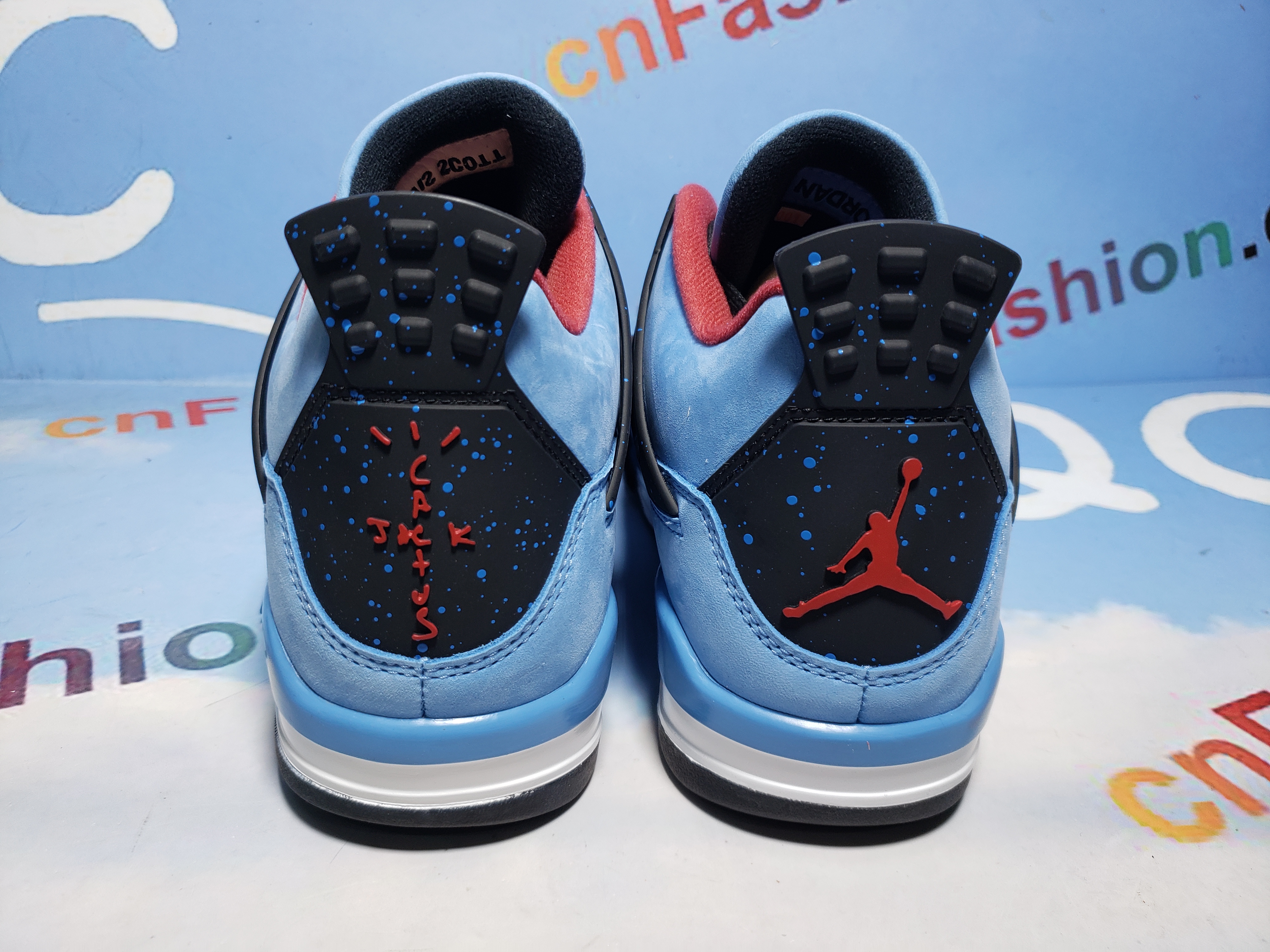 PKGoden Air Jordan 4 Retro Travis Scott Cactus Jack,308497-406