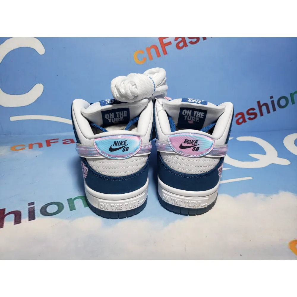 PKGoden SB Dunk Low Blue White Born Raised,FN7819-400