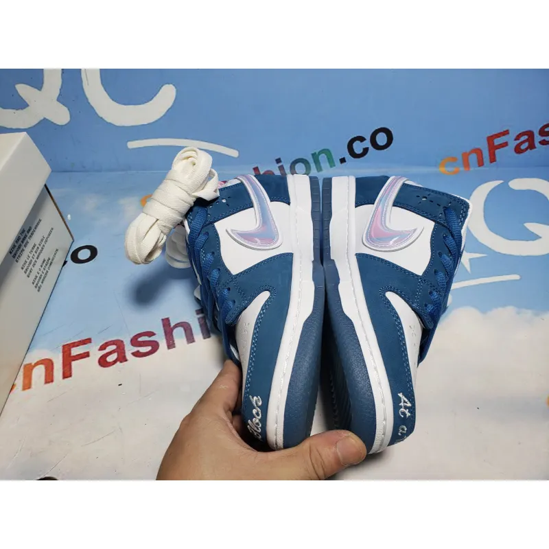 PKGoden SB Dunk Low Blue White Born Raised,FN7819-400