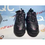 PKGoden Balenciaga Triple S Letter Black Pink 524039 W2FA1 1022