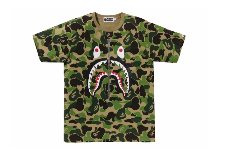 BAPE Color Camo Shark Tee(T-shirt)