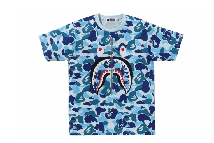 BAPE Color Camo Shark Tee(T-shirt)