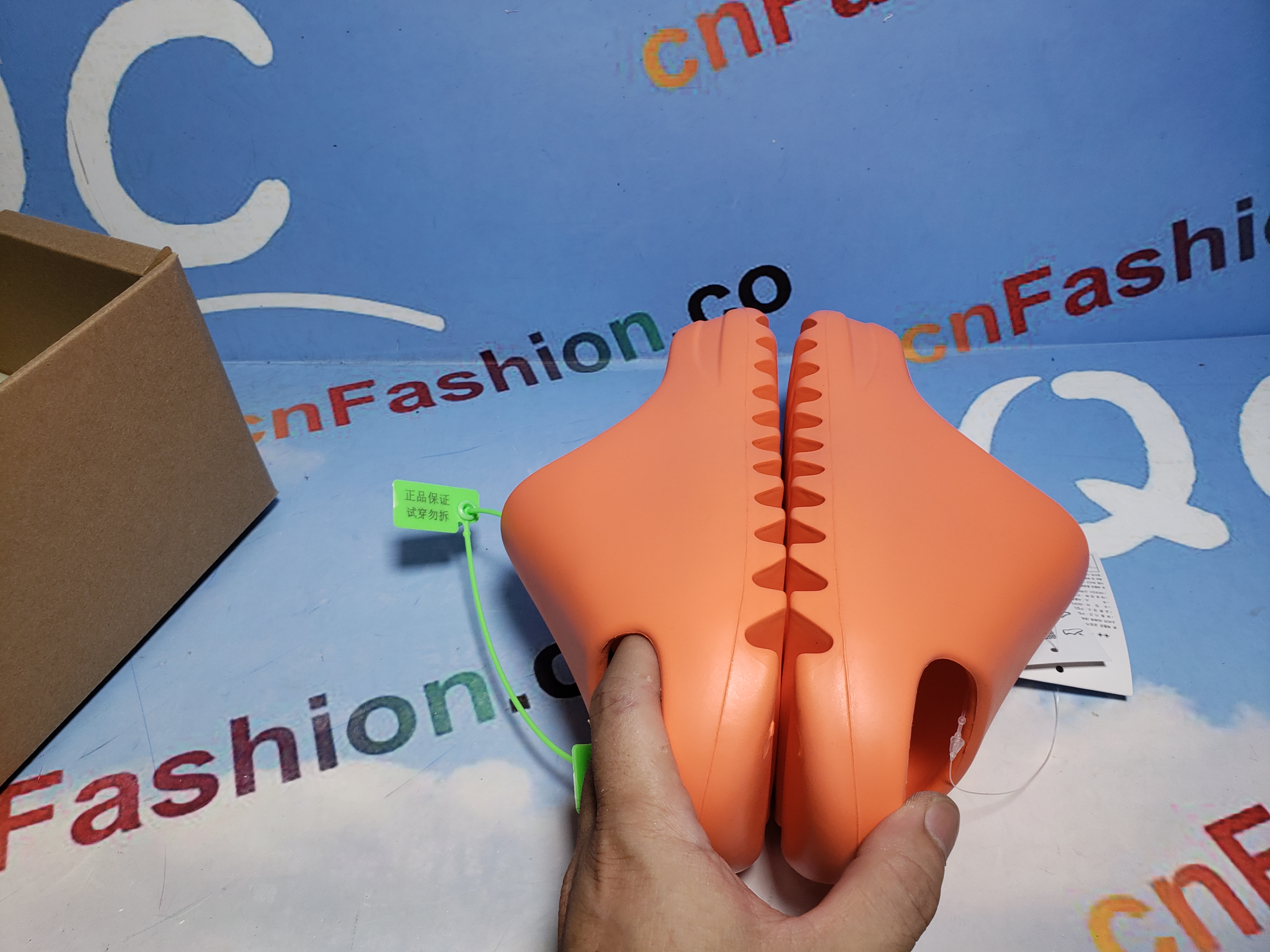 BMLin Yeezy Slide Enflame Orange,GZ0953