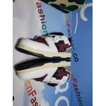 PKGoden A Bathing Ape Bape Sta Low Red Grey,1I20-291-020
