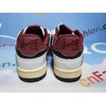 PKGoden A Bathing Ape Bape Sta Low Red Grey,1I20-291-020