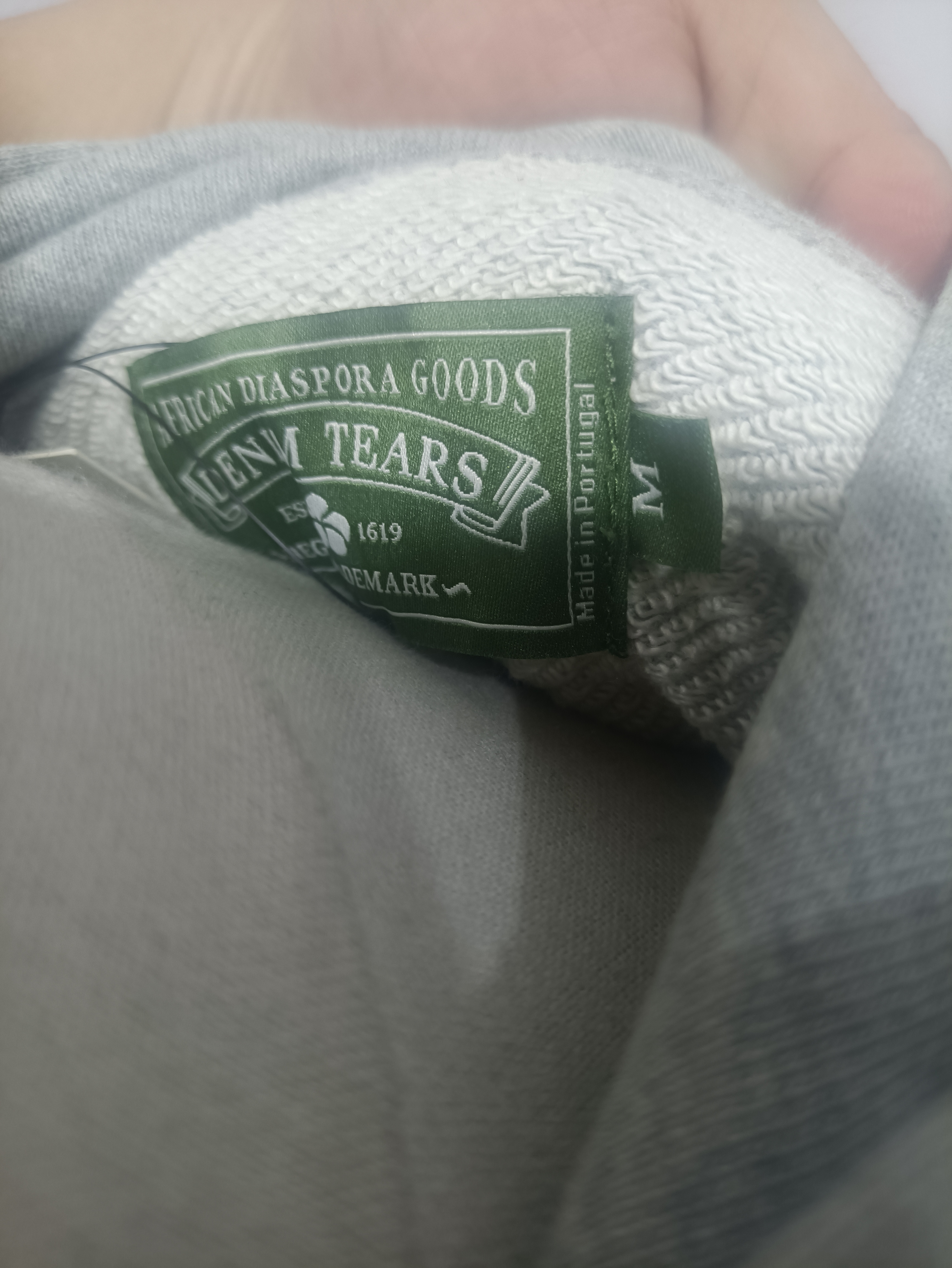 Denim Tears hoodie grey