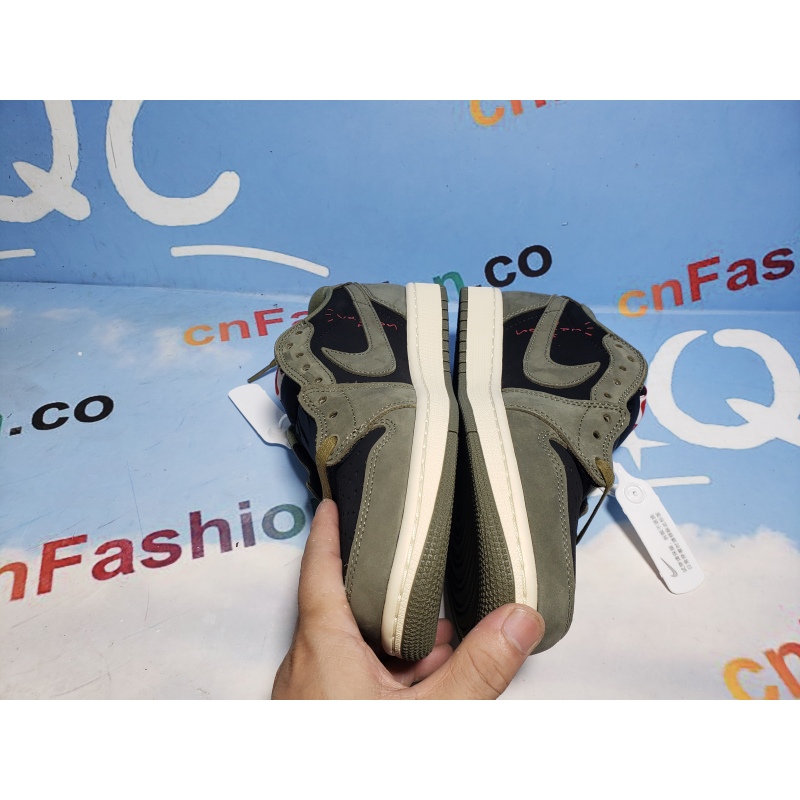 PKGoden Air Jordan 1 Travis Scott x Low olive
