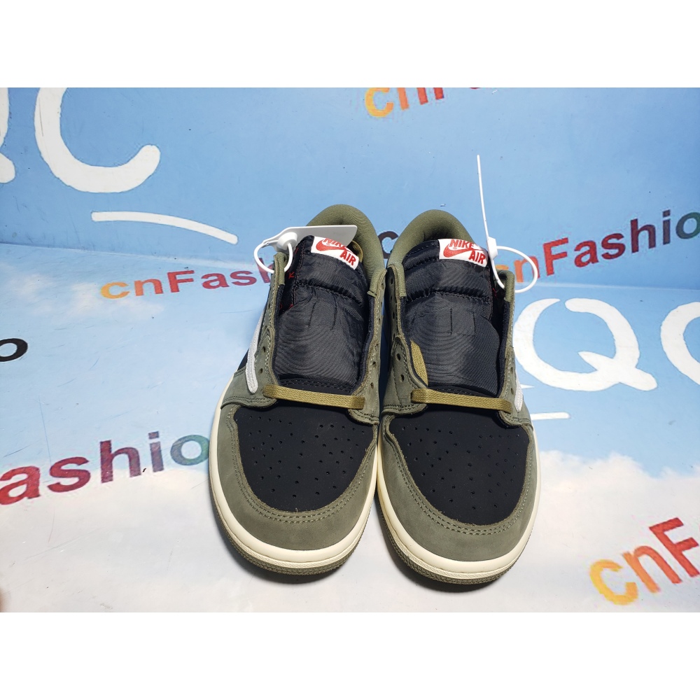 PKGoden Air Jordan 1 Travis Scott x Low olive