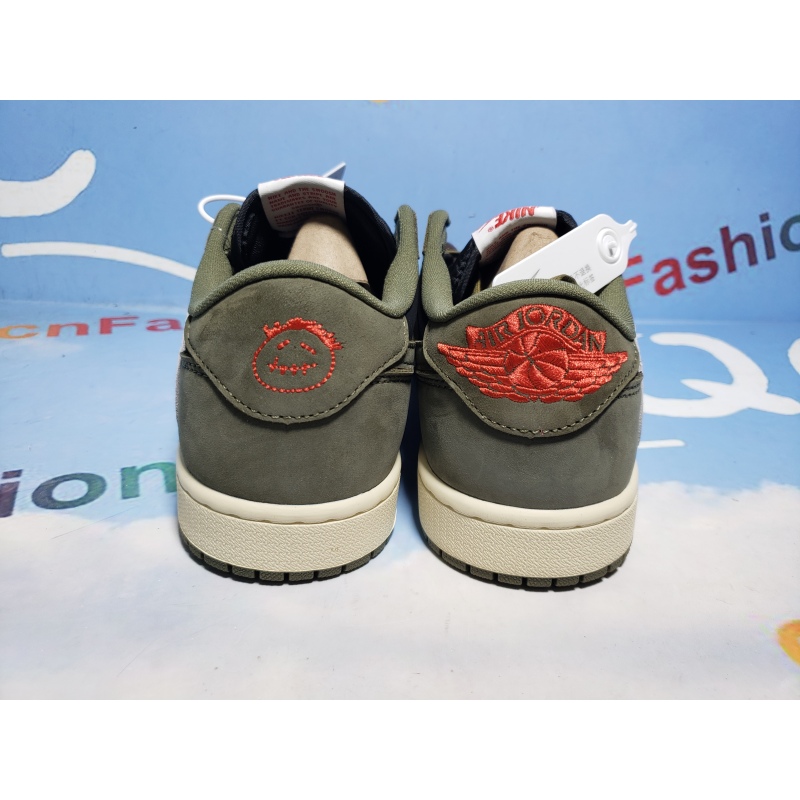 PKGoden Air Jordan 1 Travis Scott x Low olive