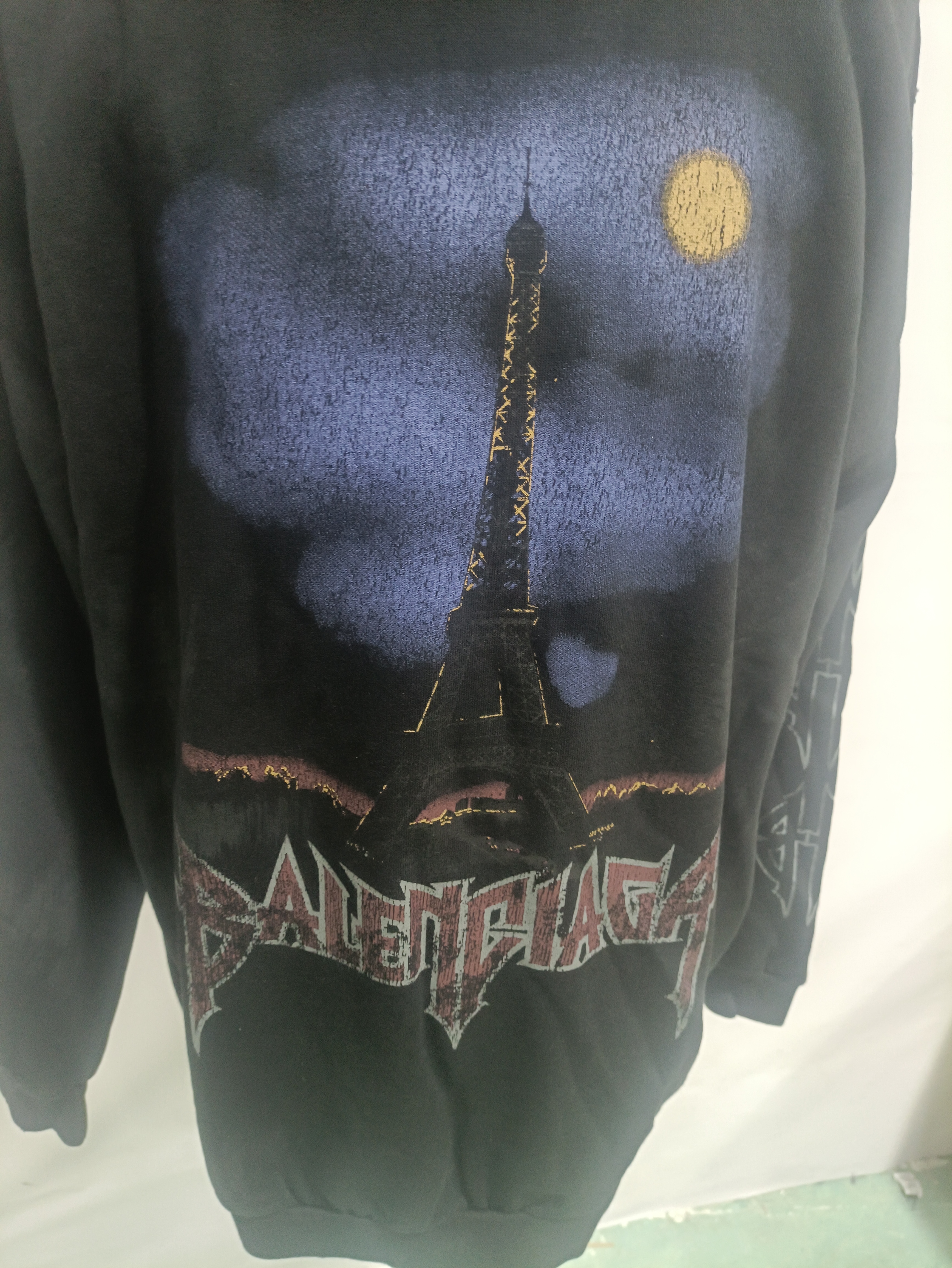 Balenciaga hoodie black,hltn43