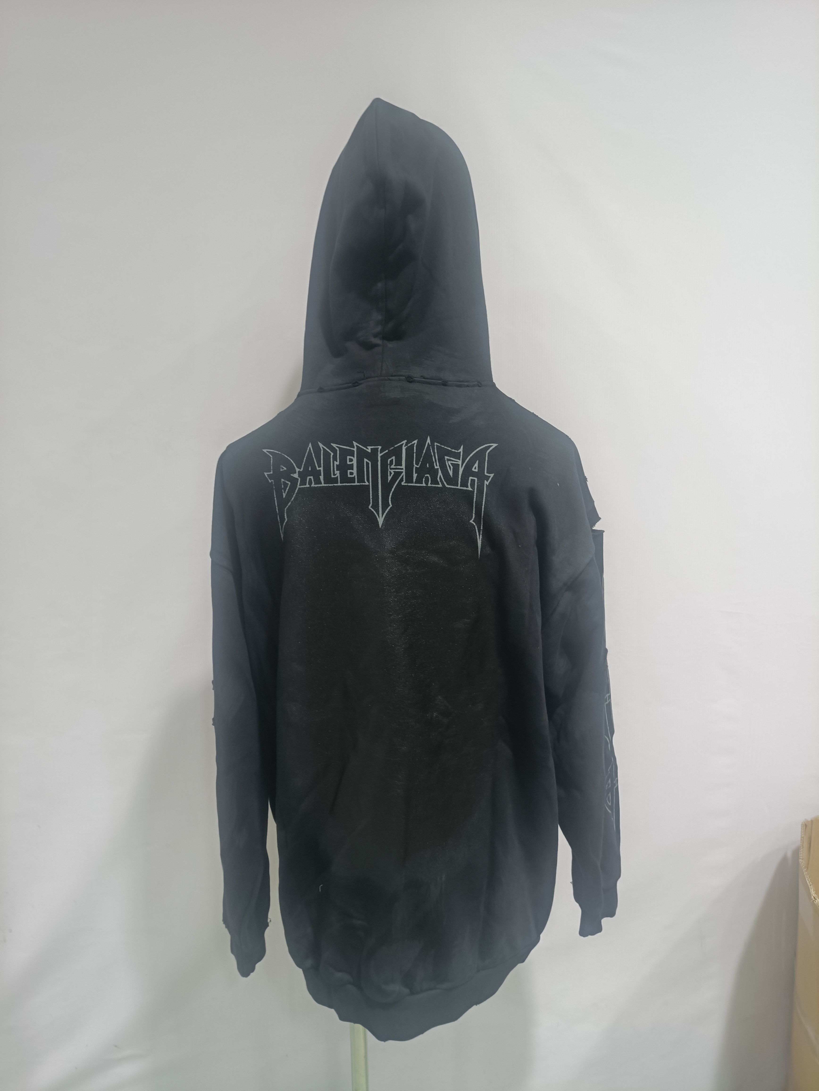 Balenciaga hoodie black,hltn43