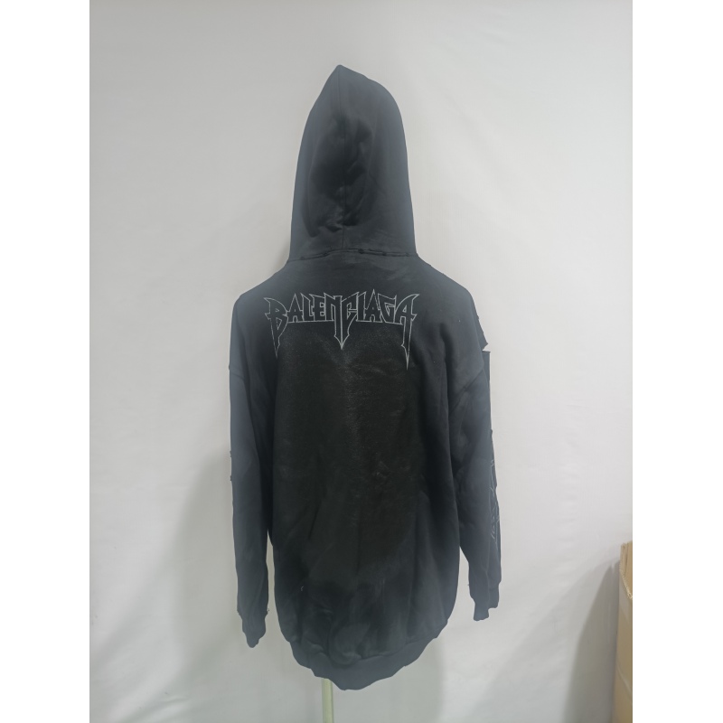 Balenciaga hoodie black,hltn43