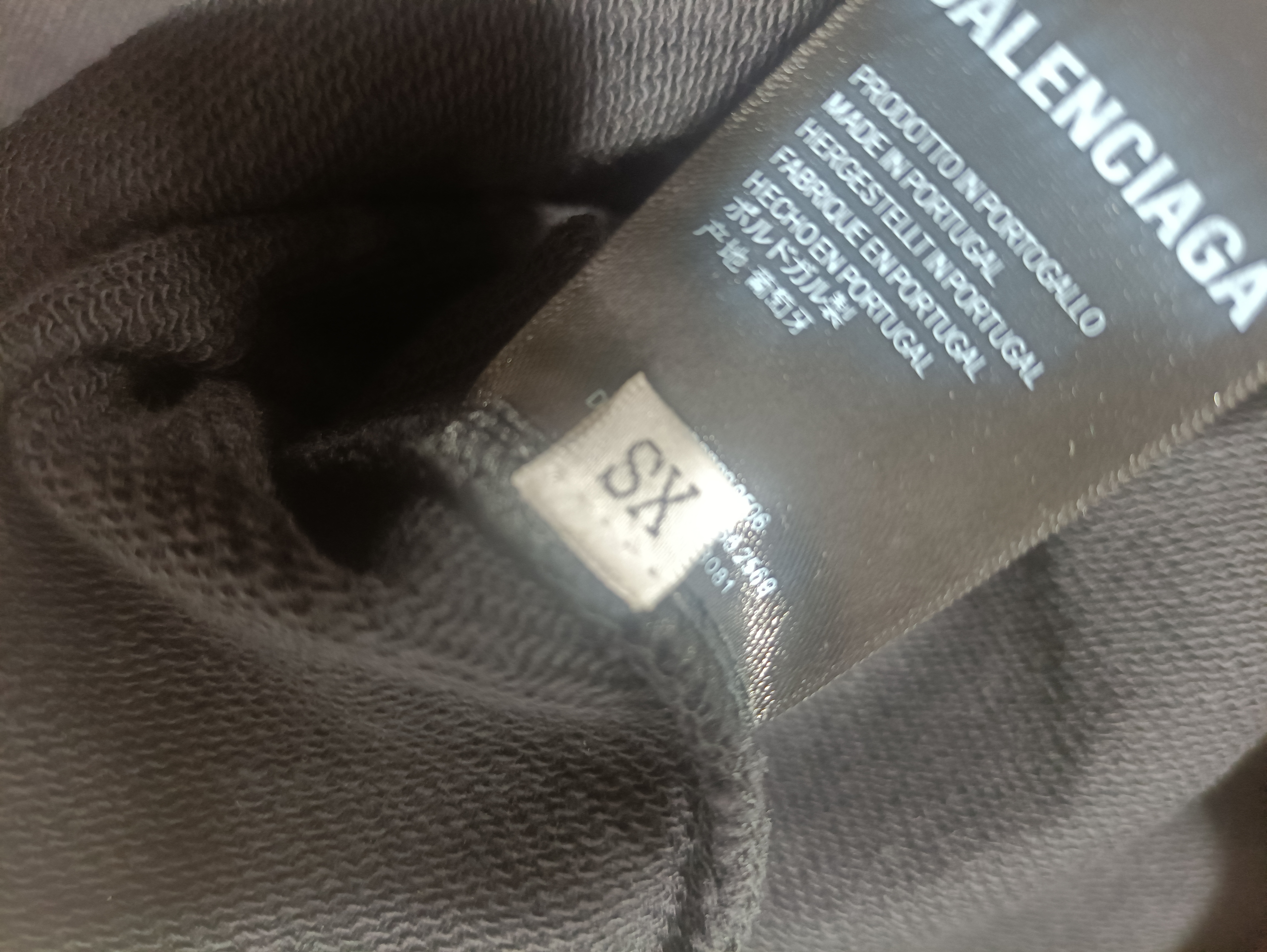 Balenciaga hoodie black,hltn43