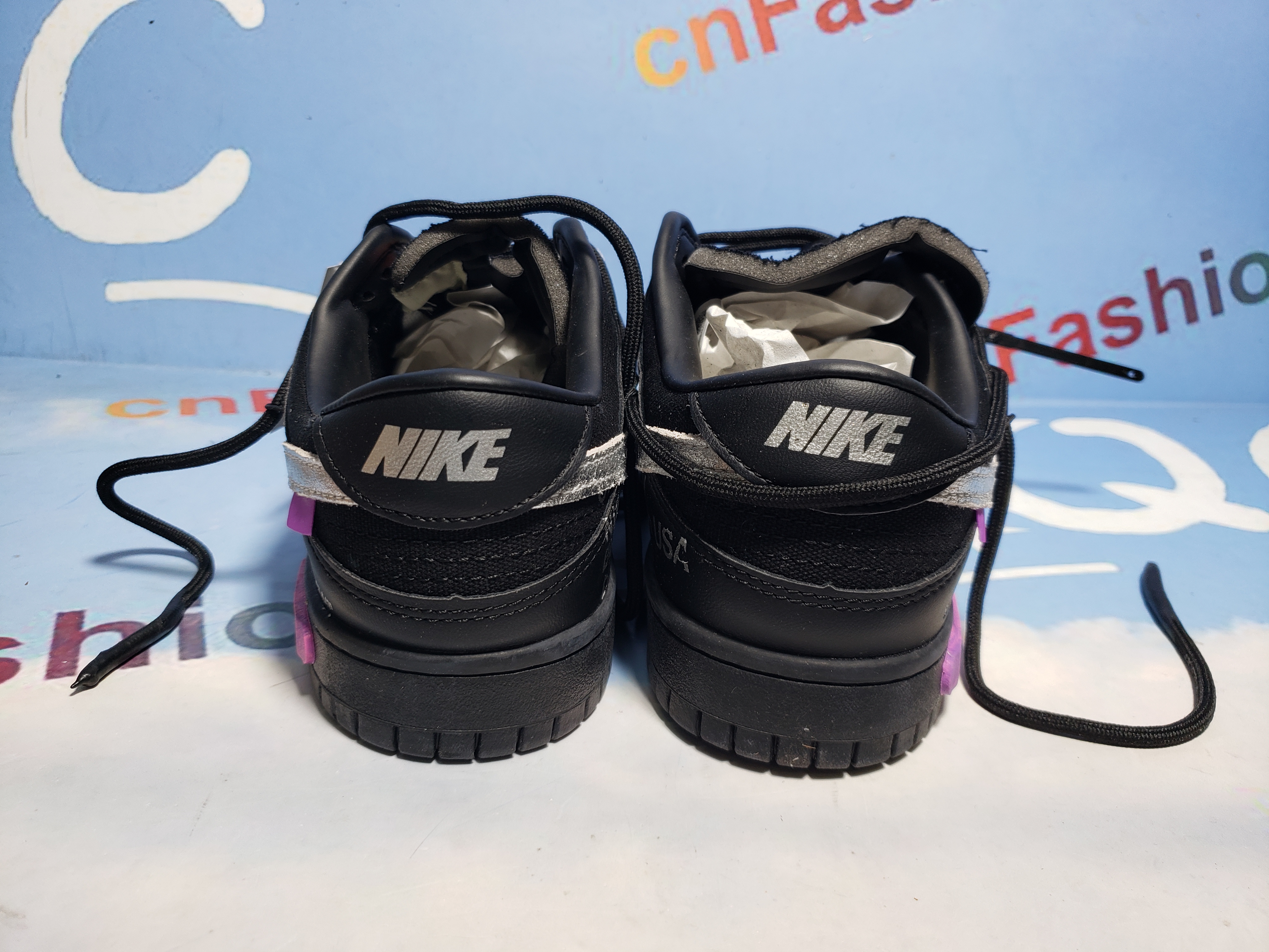 PKGoden Dunk Low Off-White Lot 50,DM1602-001