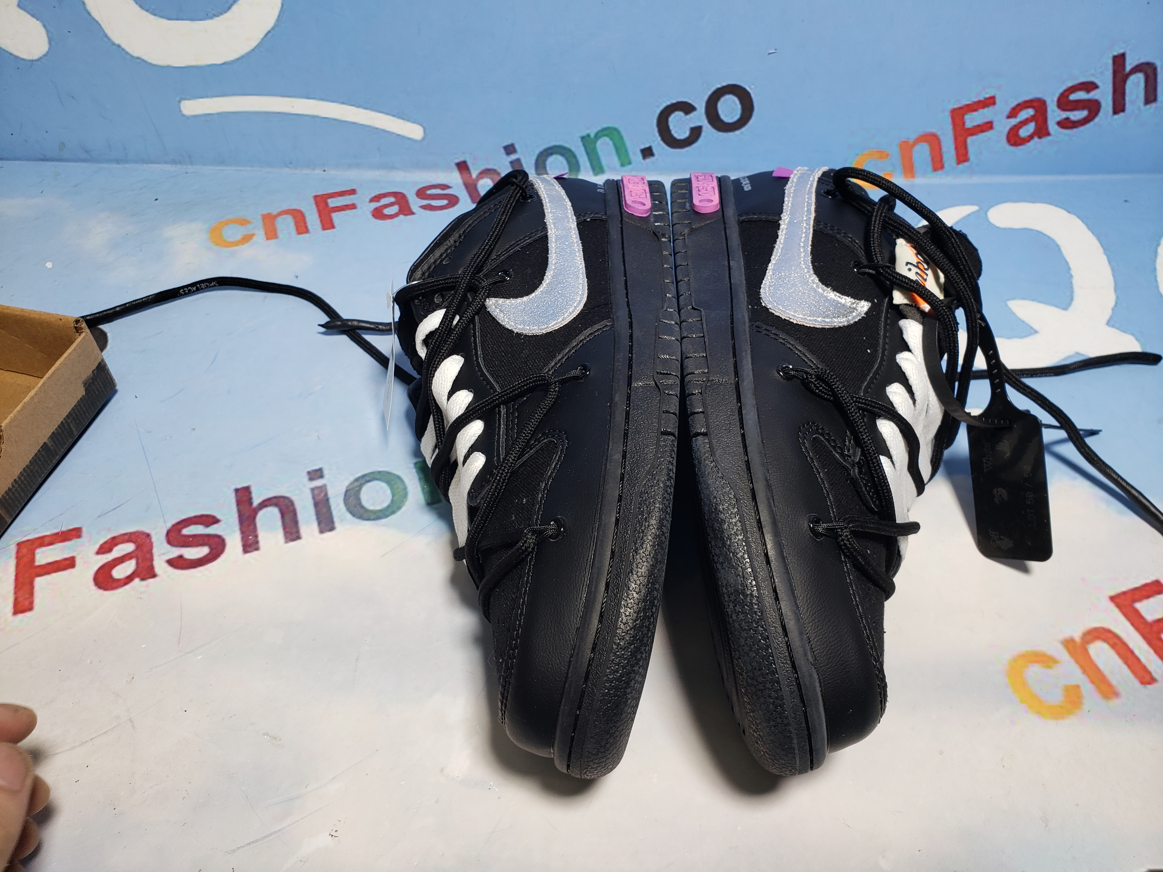 PKGoden Dunk Low Off-White Lot 50,DM1602-001