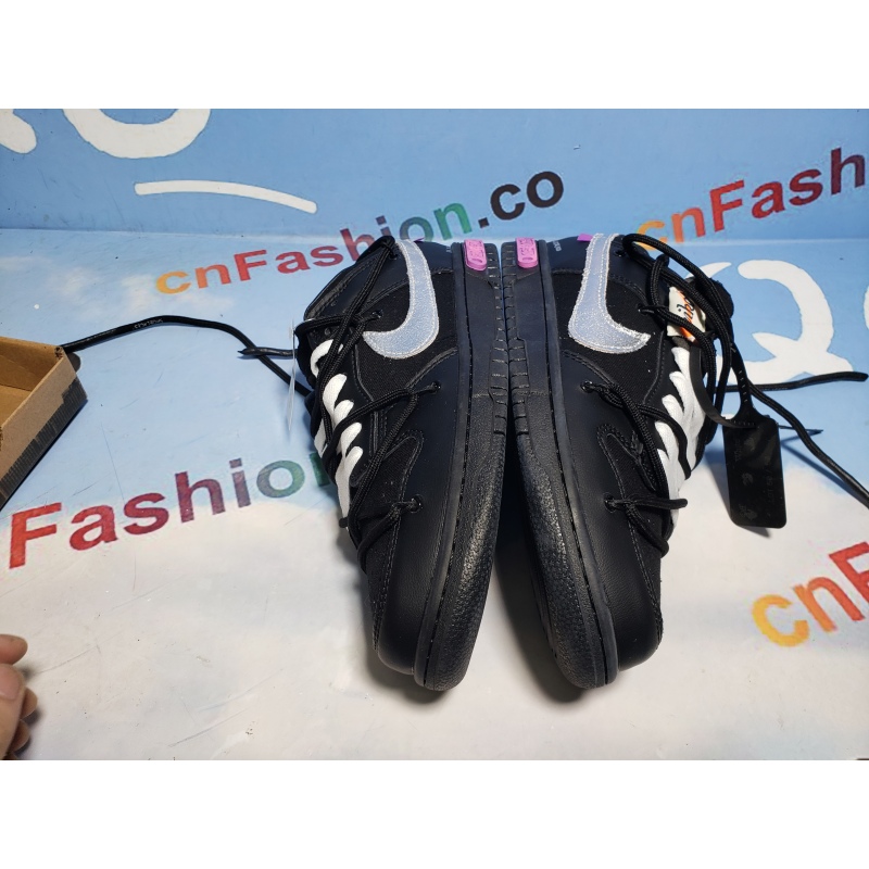 PKGoden Dunk Low Off-White Lot 50,DM1602-001