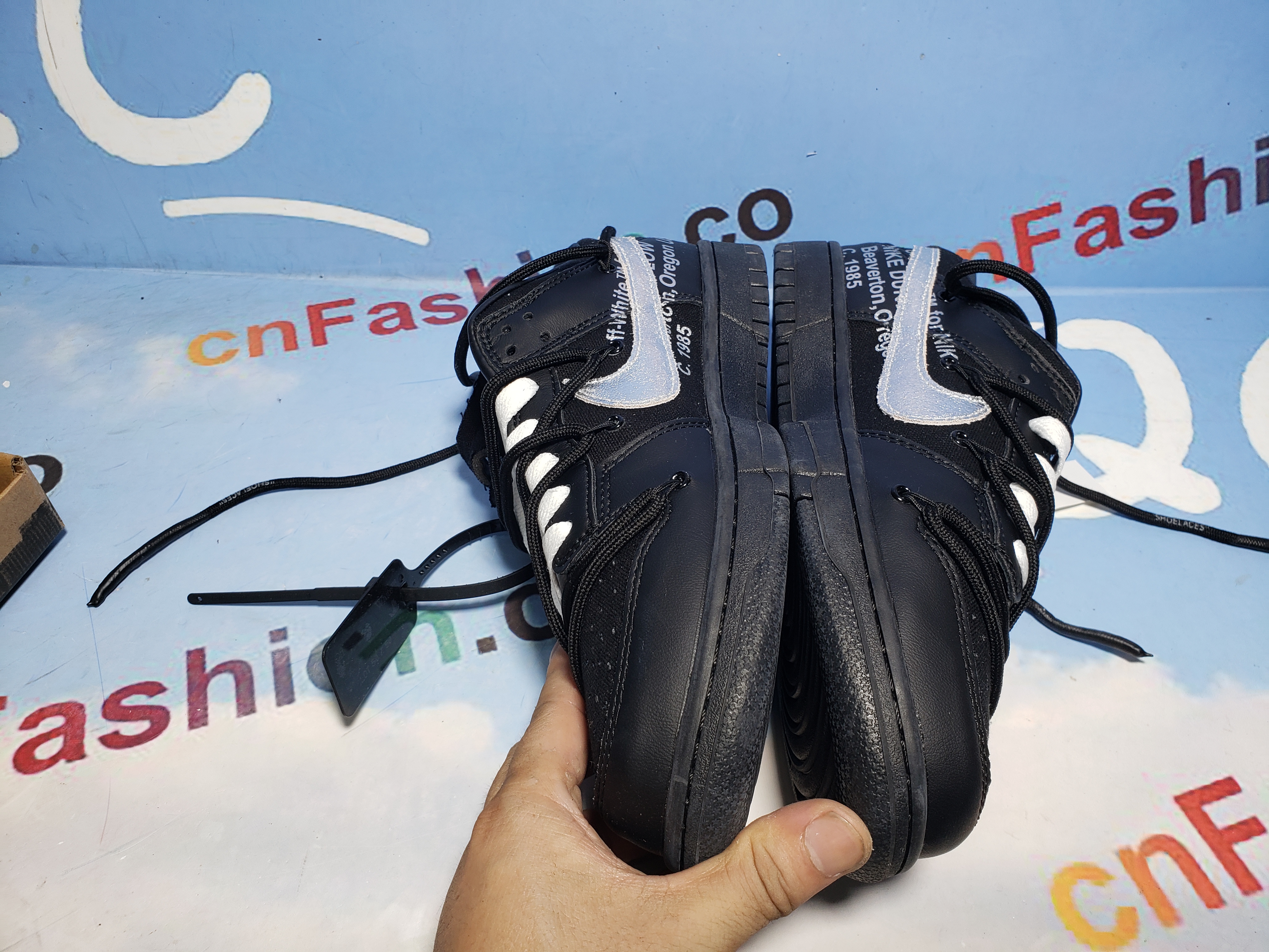 PKGoden Dunk Low Off-White Lot 50,DM1602-001