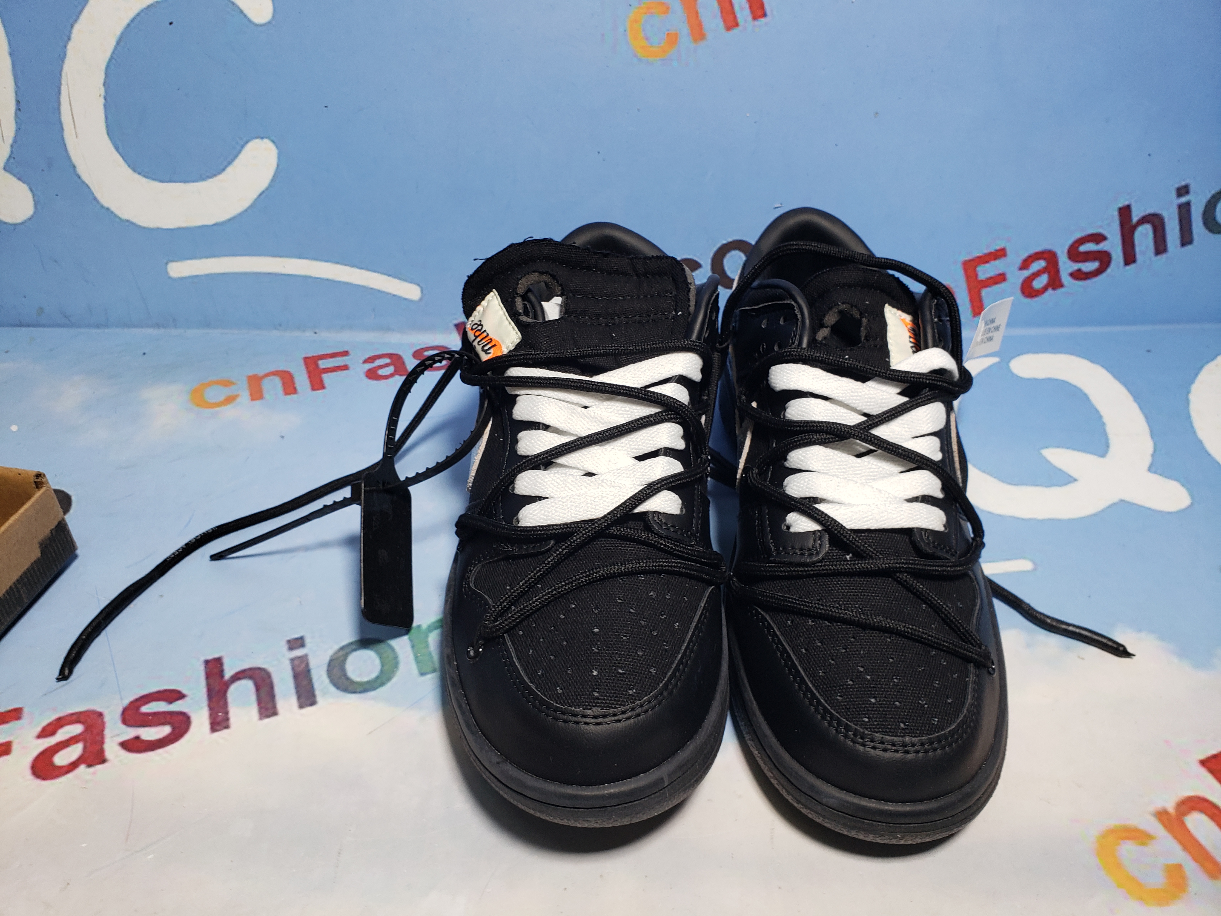 PKGoden Dunk Low Off-White Lot 50,DM1602-001