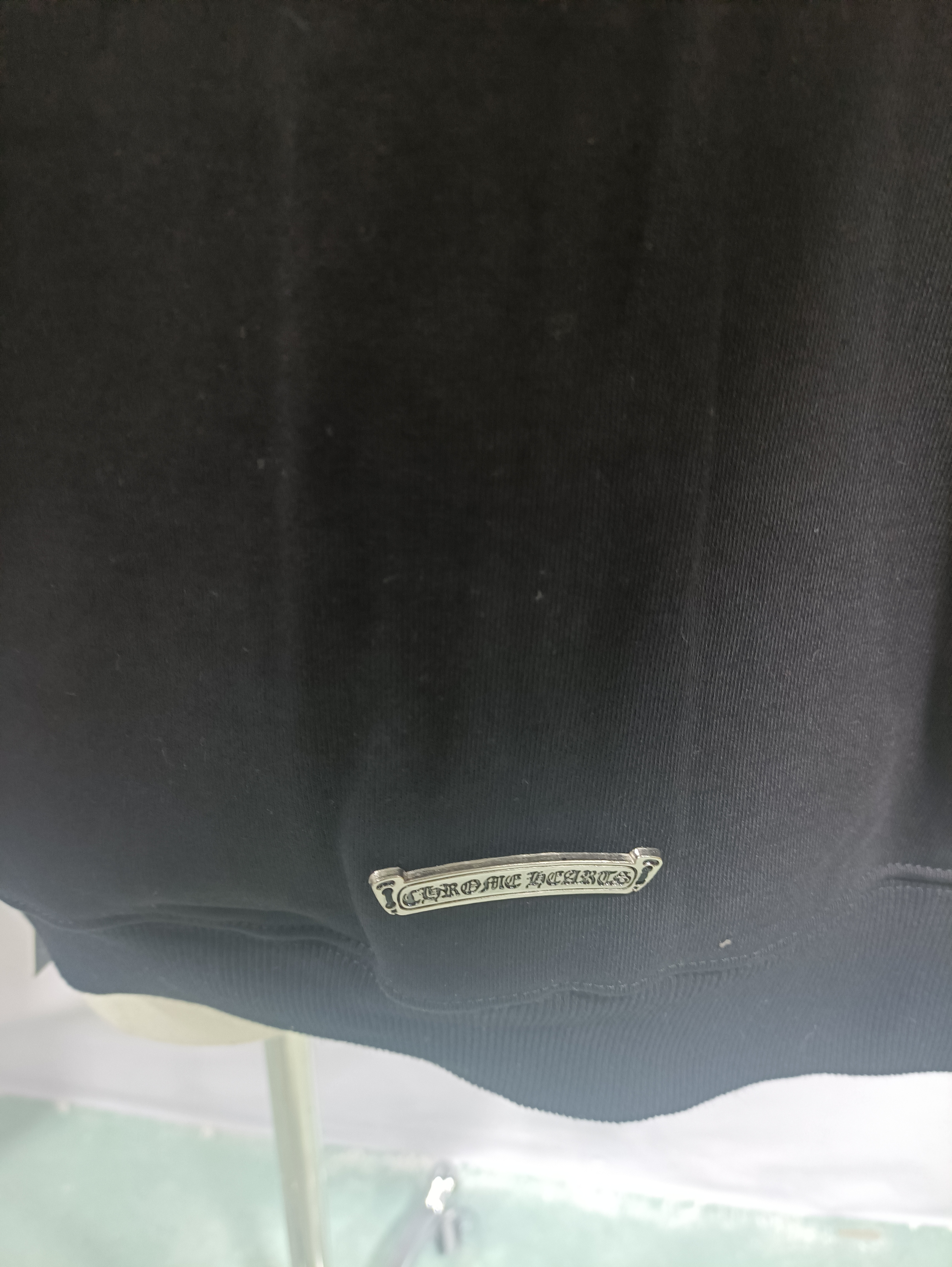 Chrome Hearts red patch zipper Hoodie