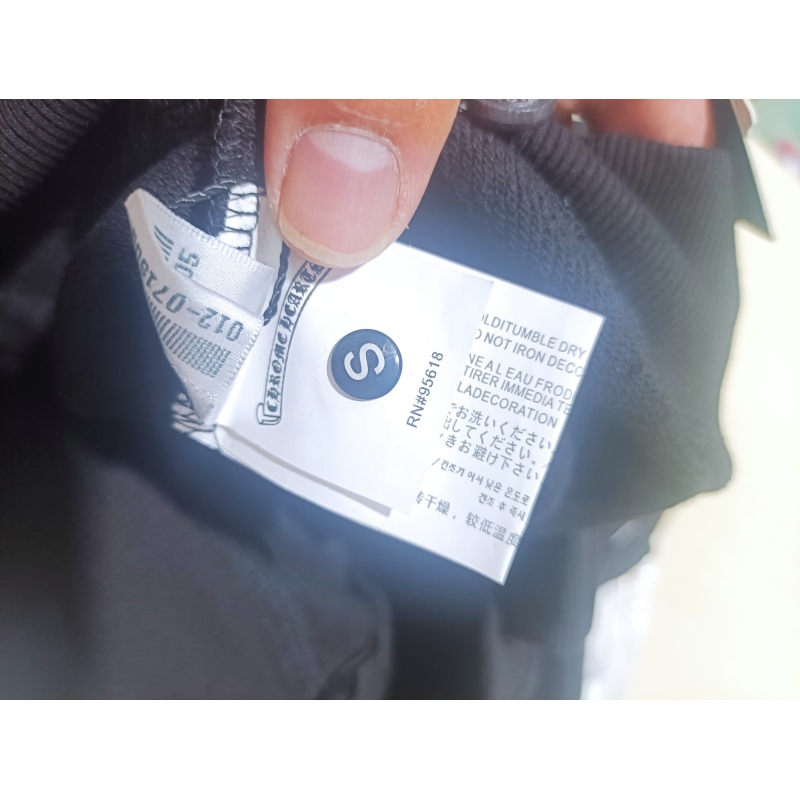 Chrome Hearts red patch zipper Hoodie