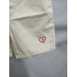 Dior 24ss heart embroidered Short Pants 2