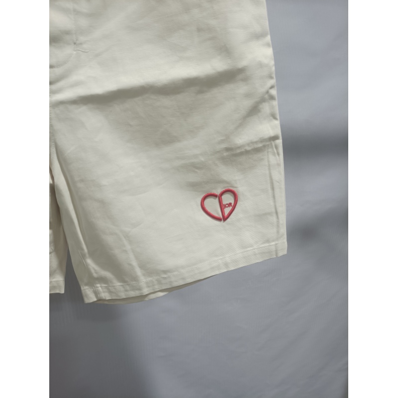 Dior 24ss heart embroidered Short Pants 2